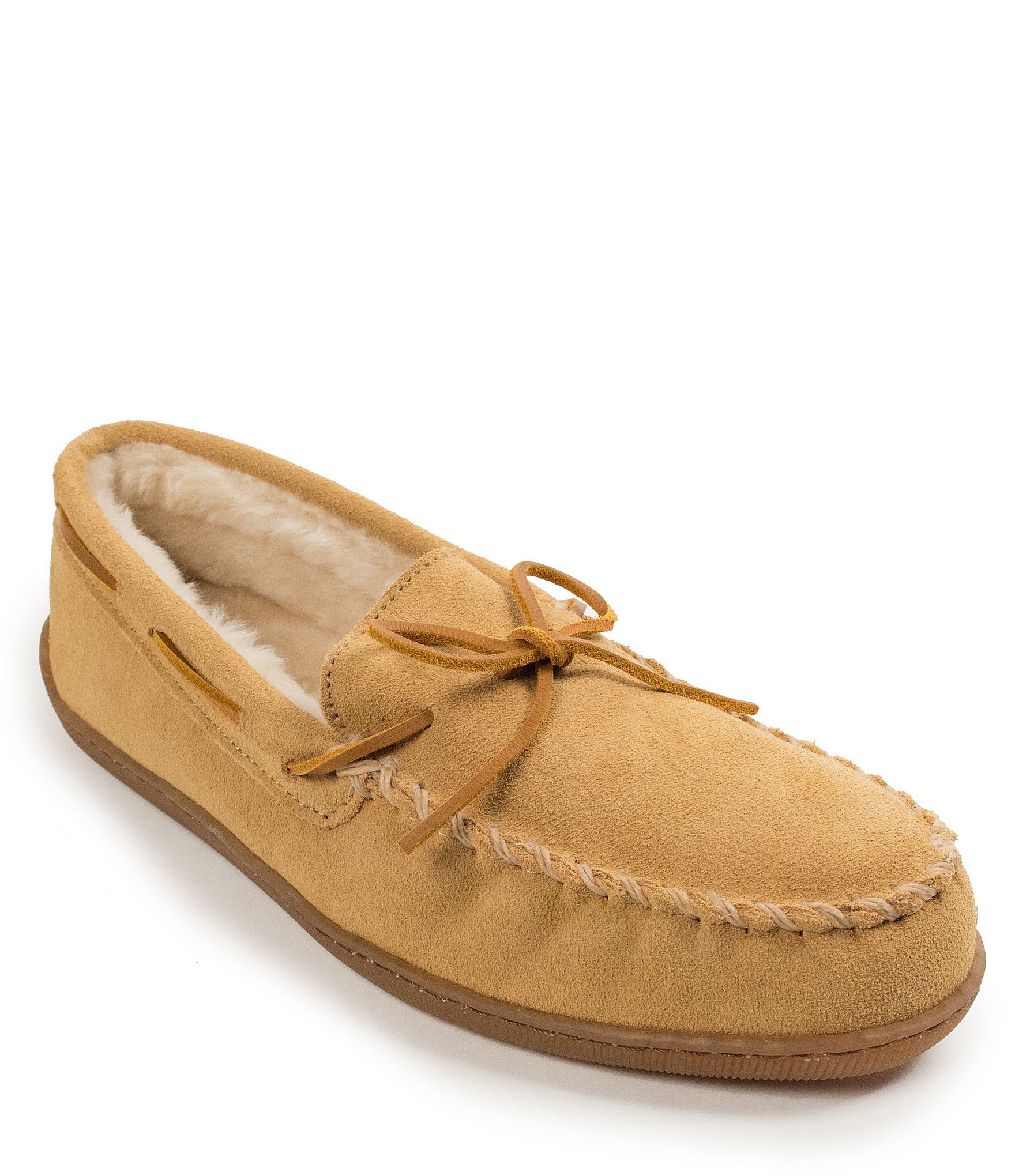 Tan Men's Wide Width Slippers Dillard's
