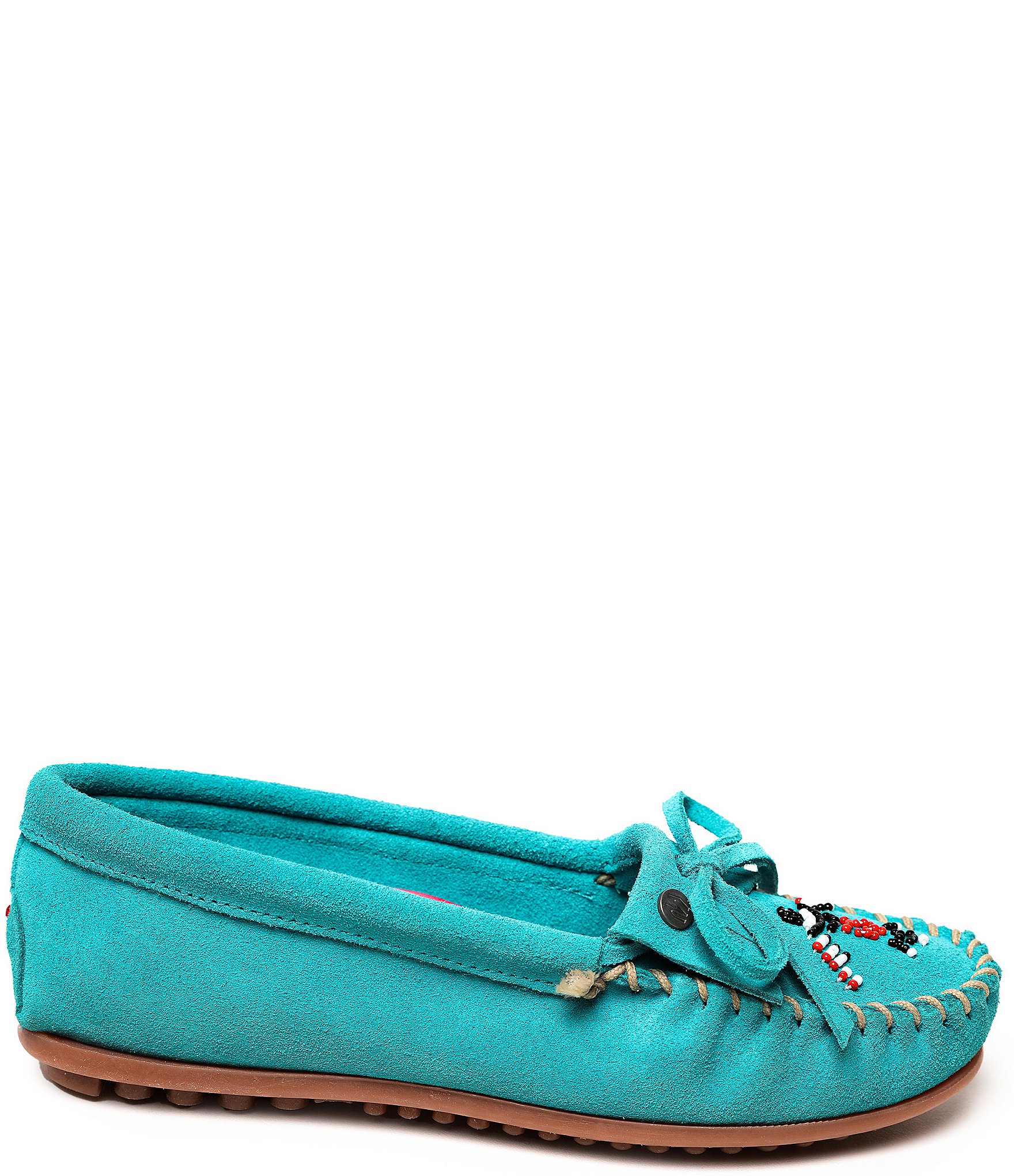 Minnetonka Thunderbird Animikii Suede Moccasins
