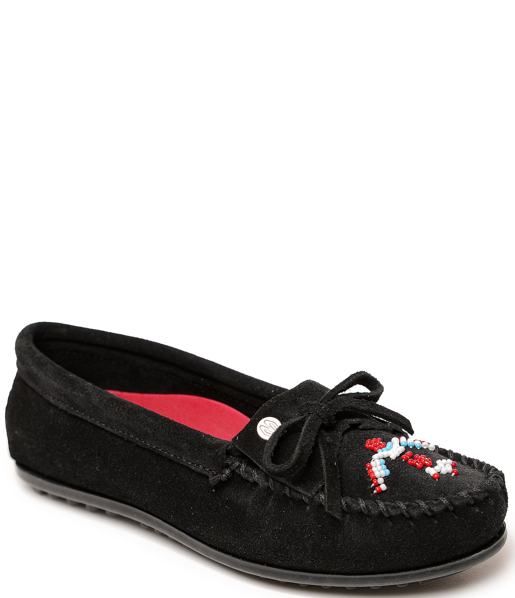 Minnetonka Thunderbird Animikii Suede Moccasins