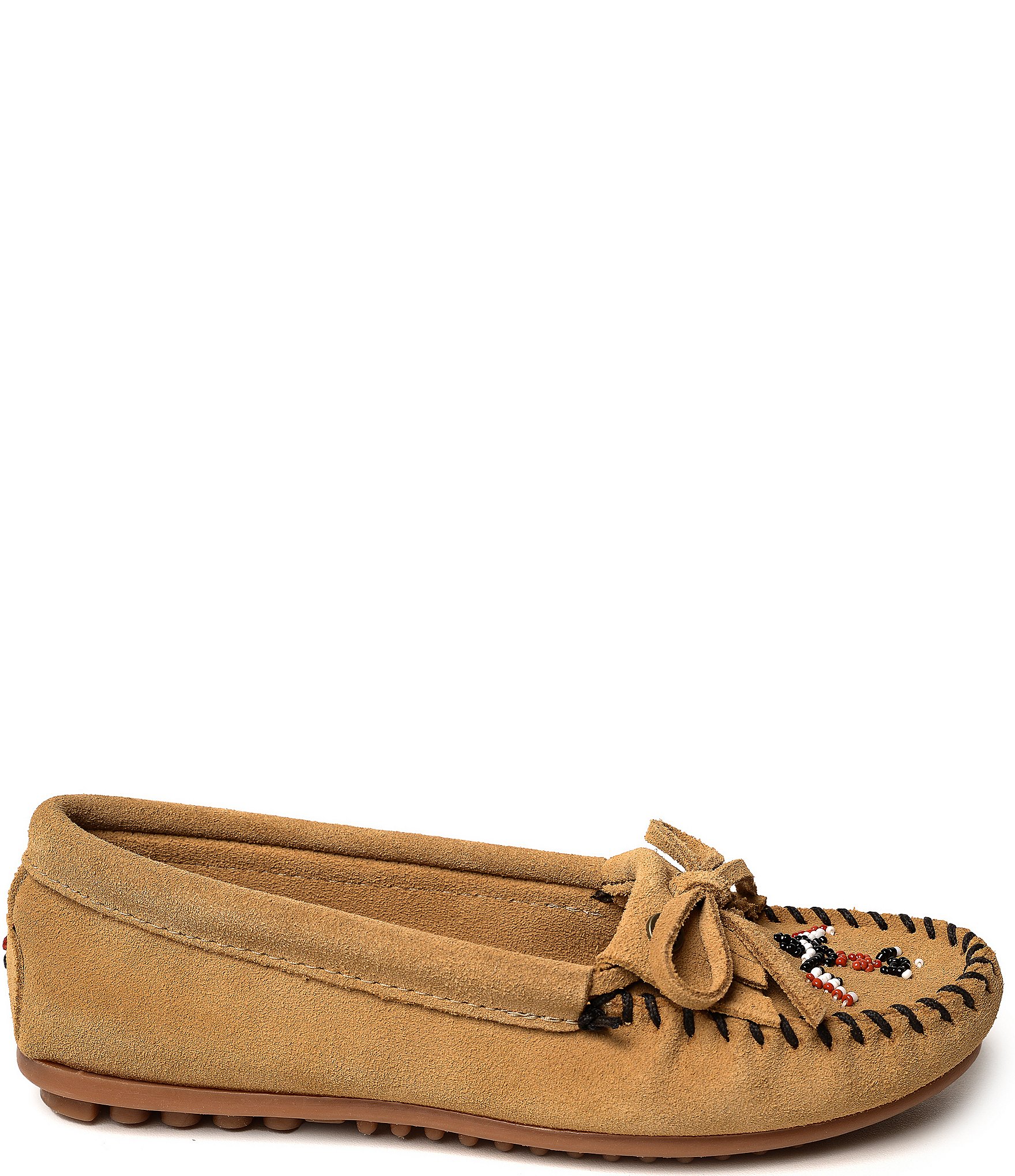 Minnetonka Thunderbird Animikii Suede Moccasins