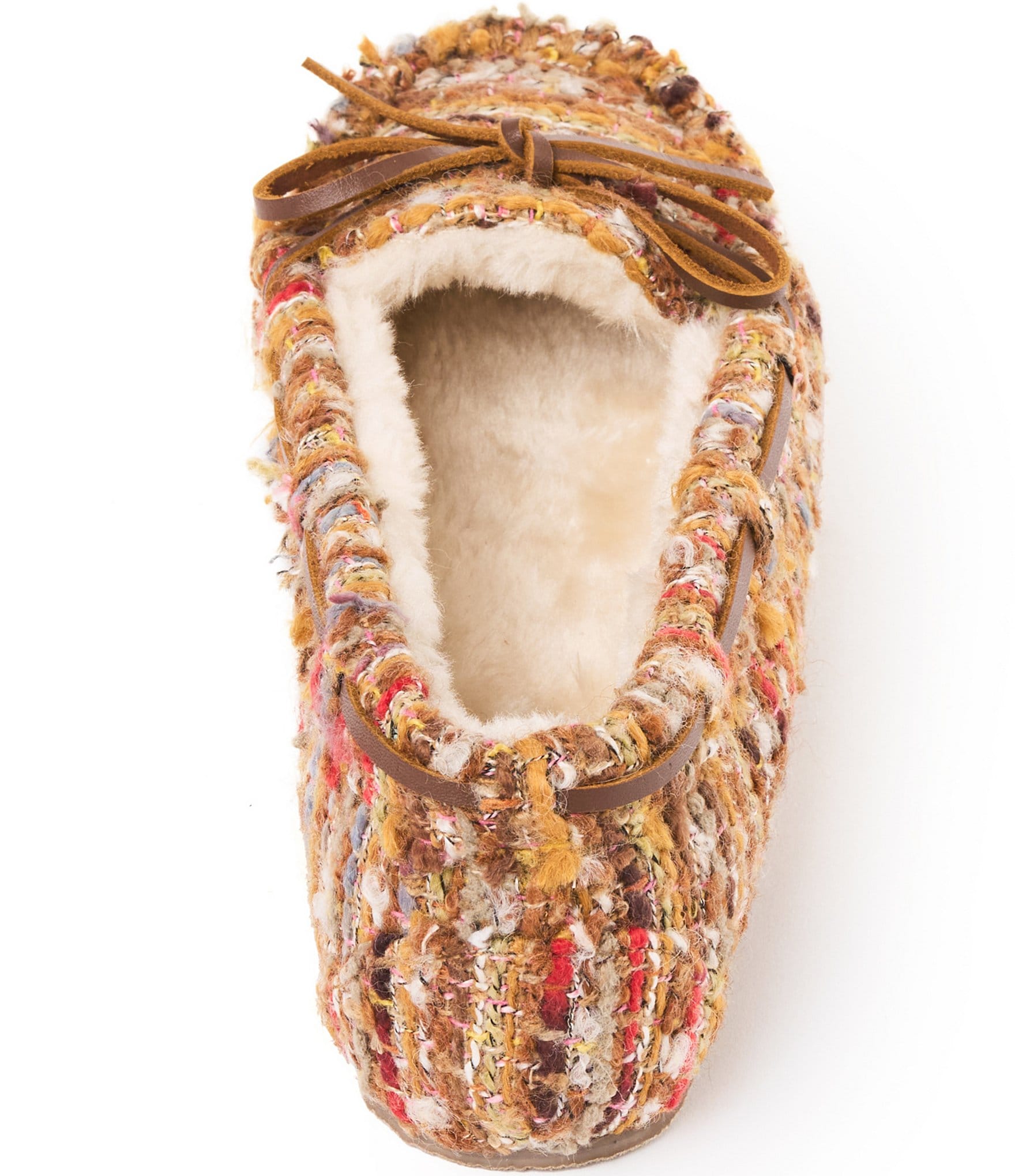 Minnetonka Women's Cally Melange Moccasin Slippers