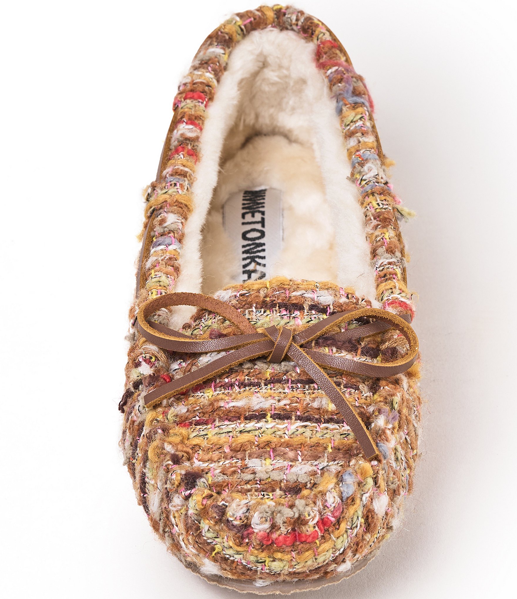 Minnetonka Women's Cally Melange Moccasin Slippers