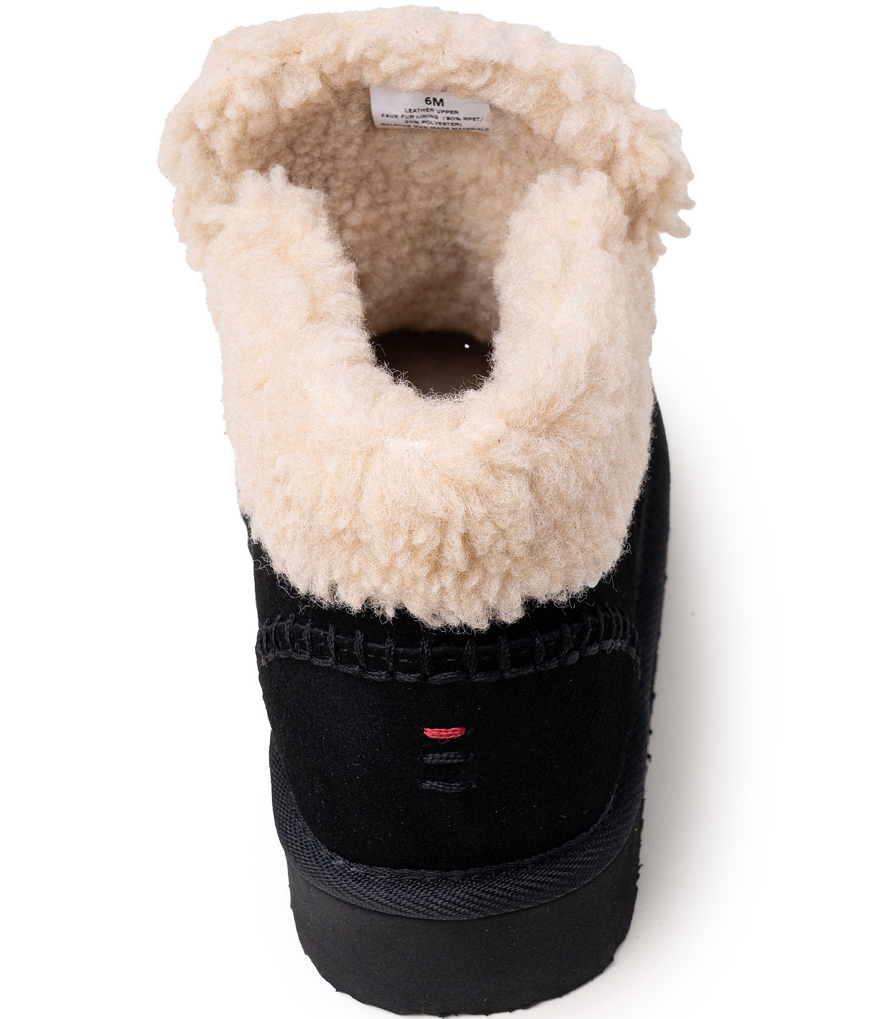 Minnetonka Women's Chandra Suede Berber Lined Platform Booties