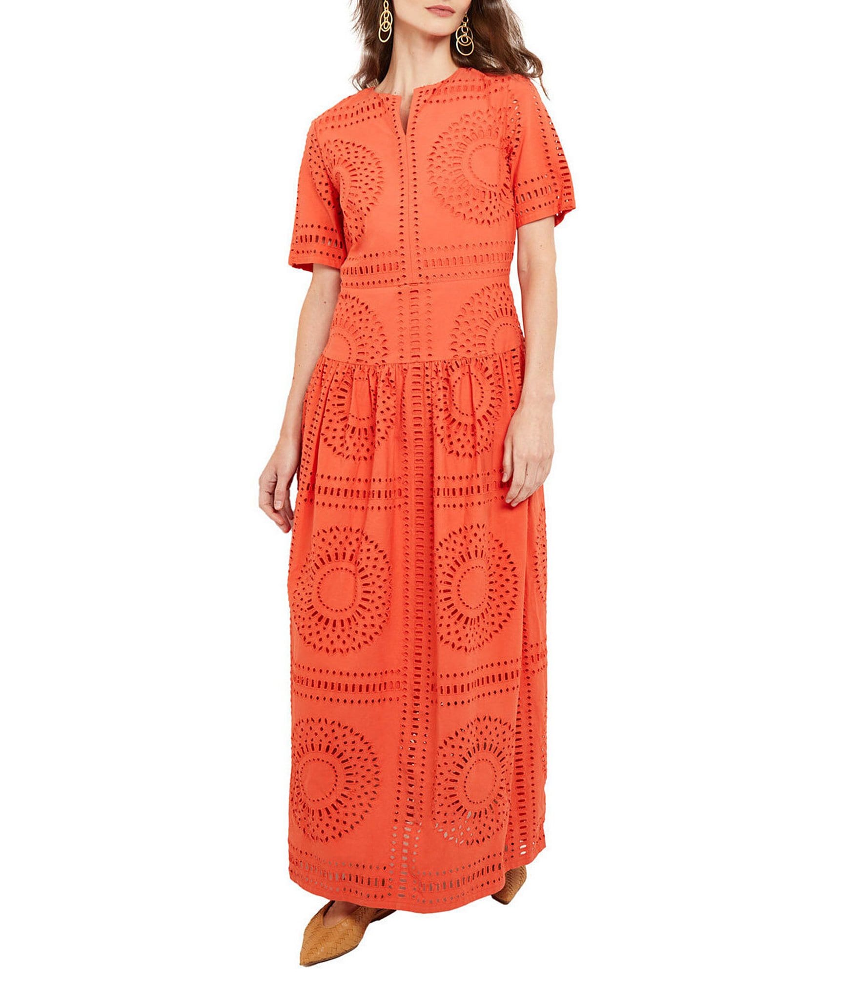 prAna Lake Summer Tonal Stripe Print High Neck Sleeveless Dress