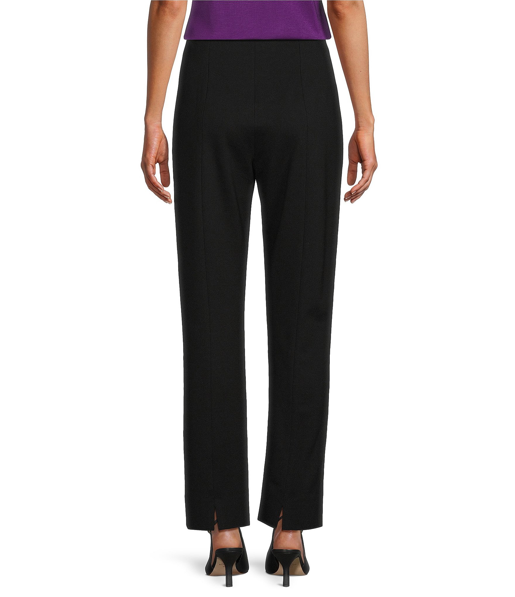 MISOOK Nia Slim Leg Stretch Ponte Pants