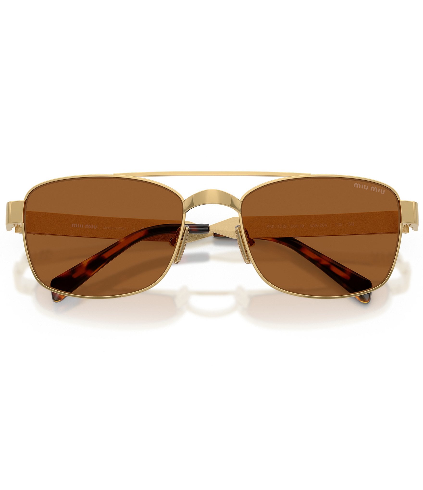 Miu Miu Women's MU C52S 56mm Rectangle Sunglasses