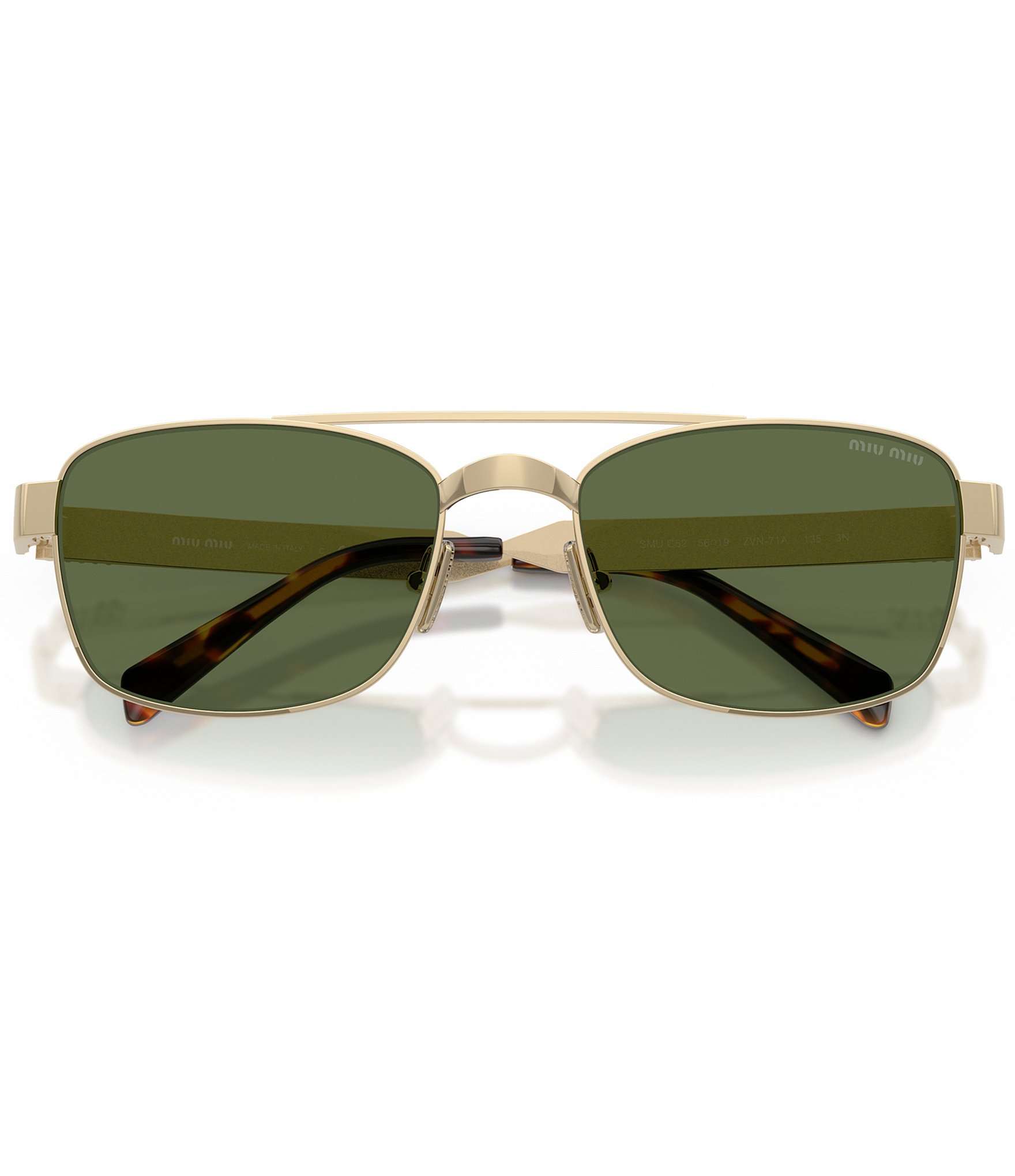 Miu Miu Women's MU C52S 56mm Rectangle Sunglasses