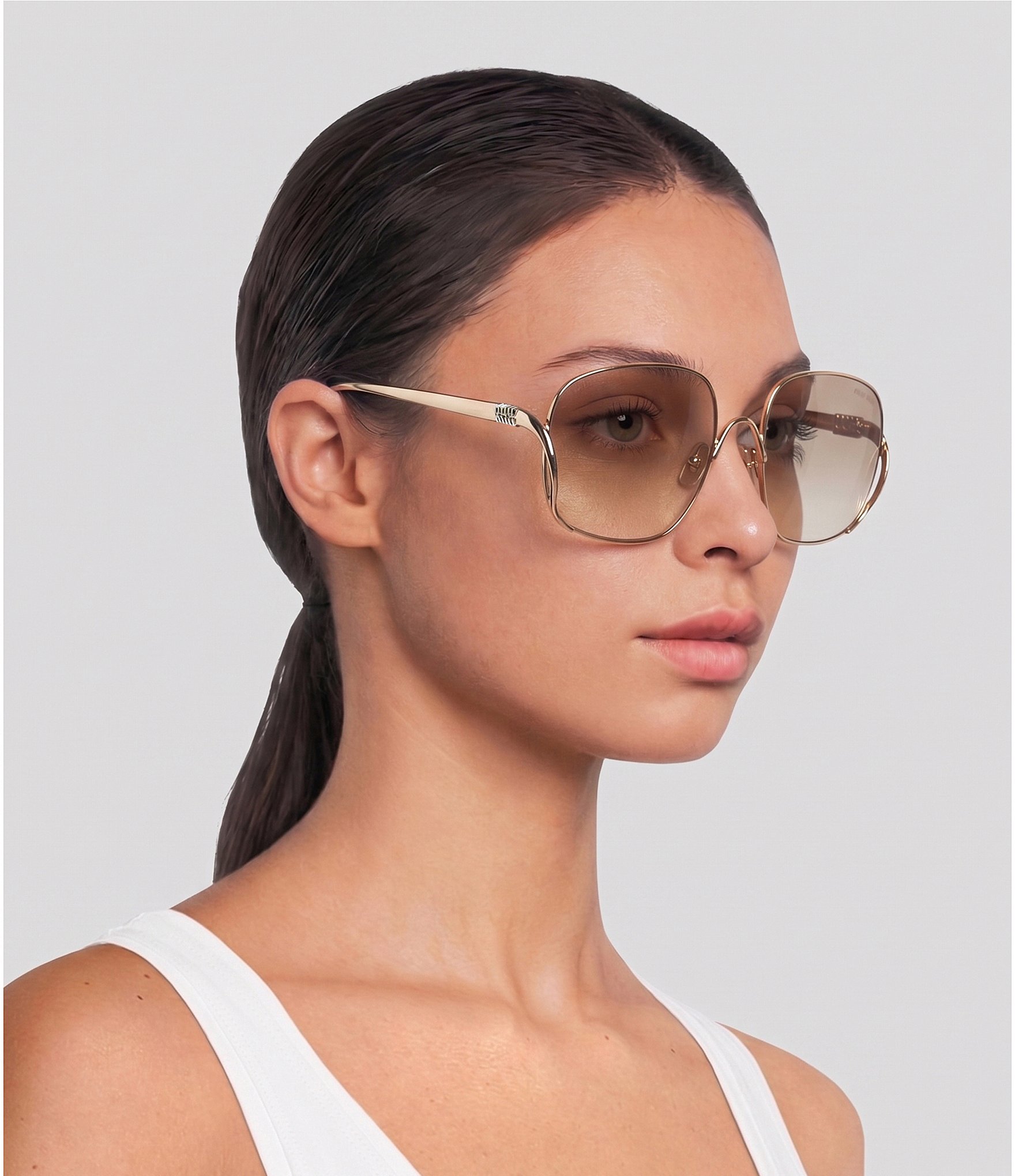 Miu Miu Women's MU57S5 57mm Square Sunglasses