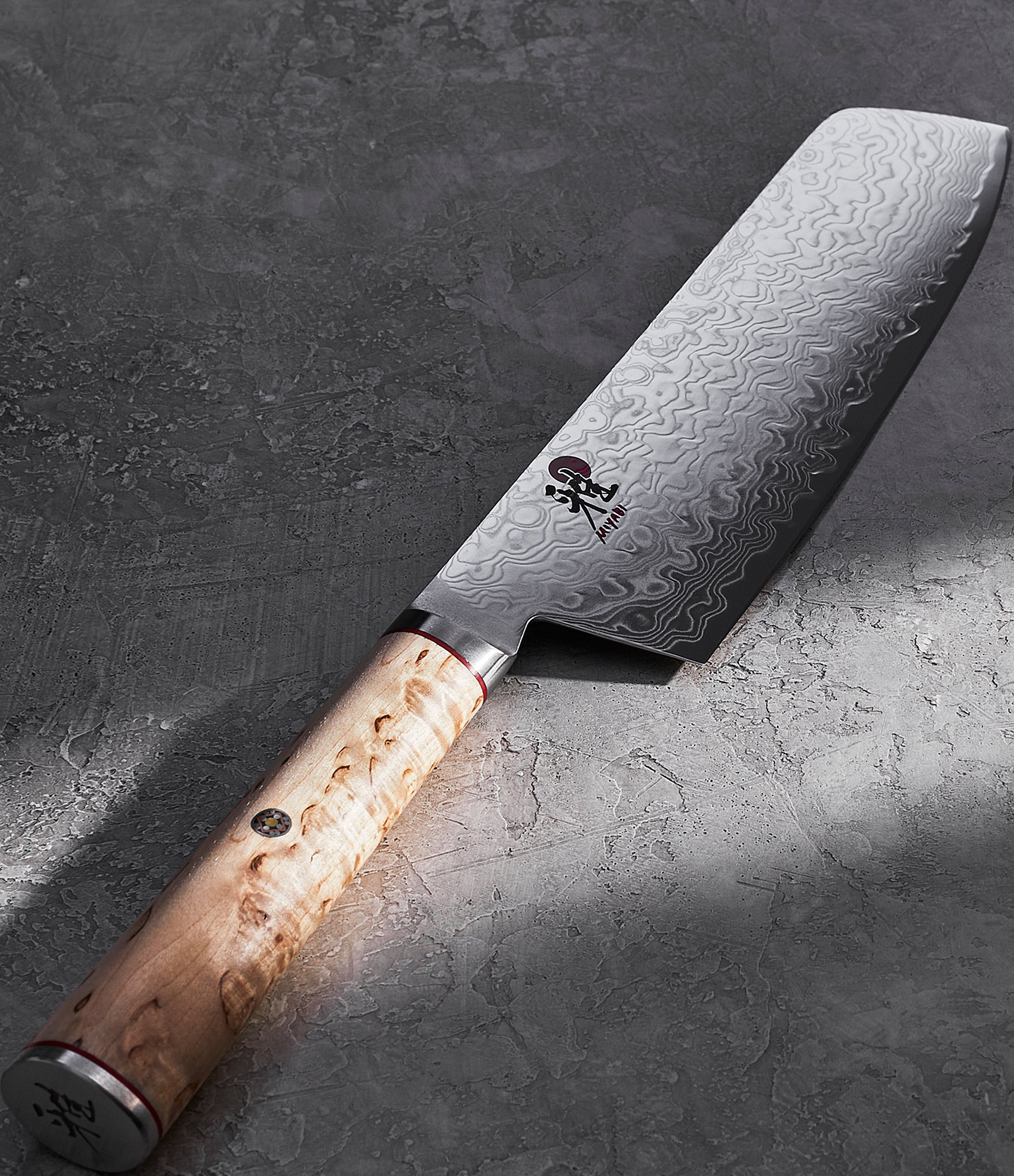 Miyabi Birchwood 7#double; Nakiri Knife