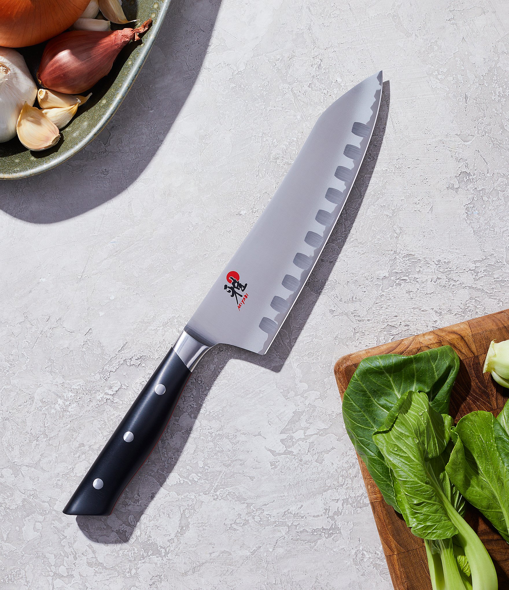 Miyabi Evolution 7#double; Rocking Santoku Knife