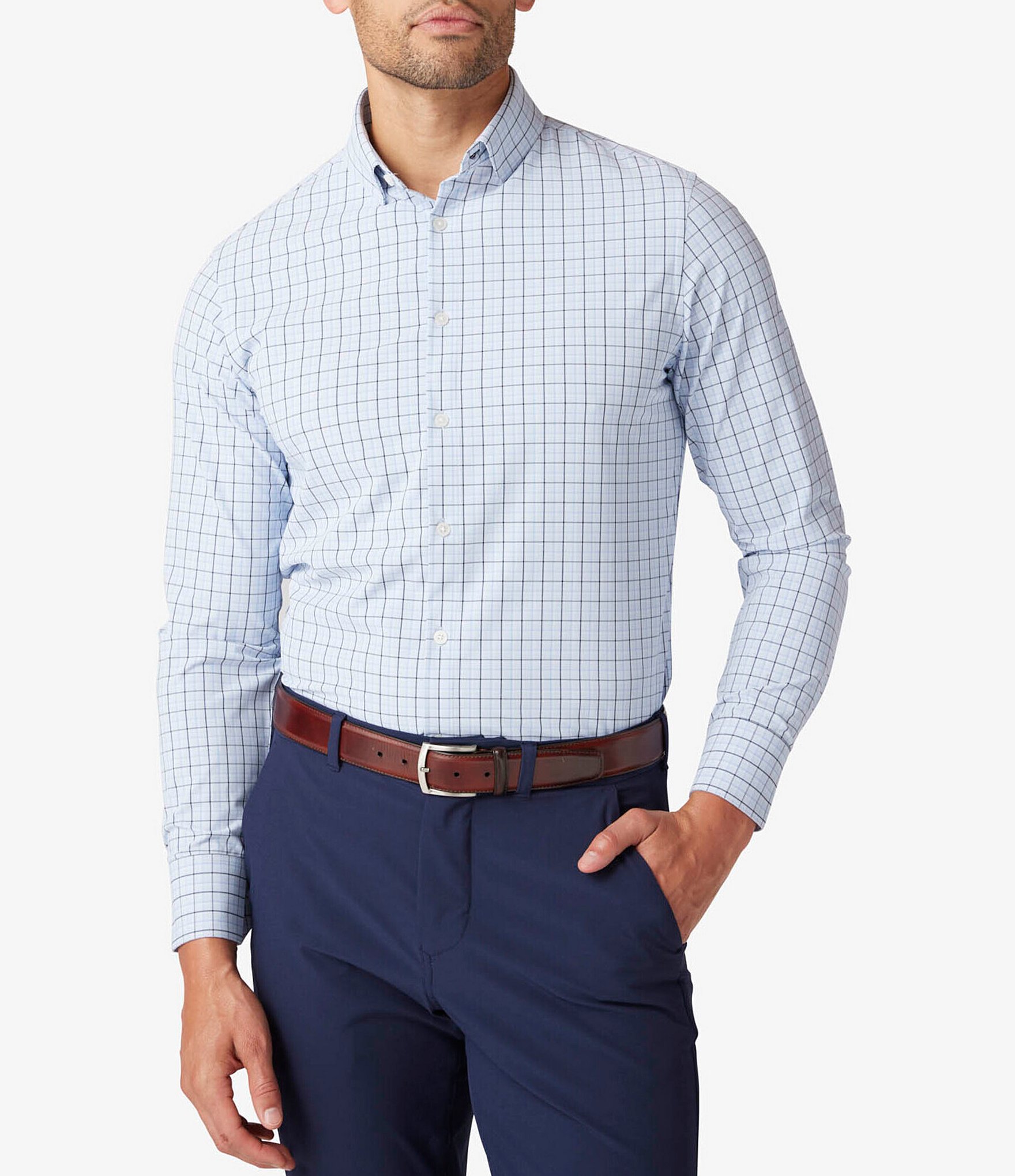 Mizzen+Main Leeward Dress Plaid Shirt - The Louisville Thoroughbred Society