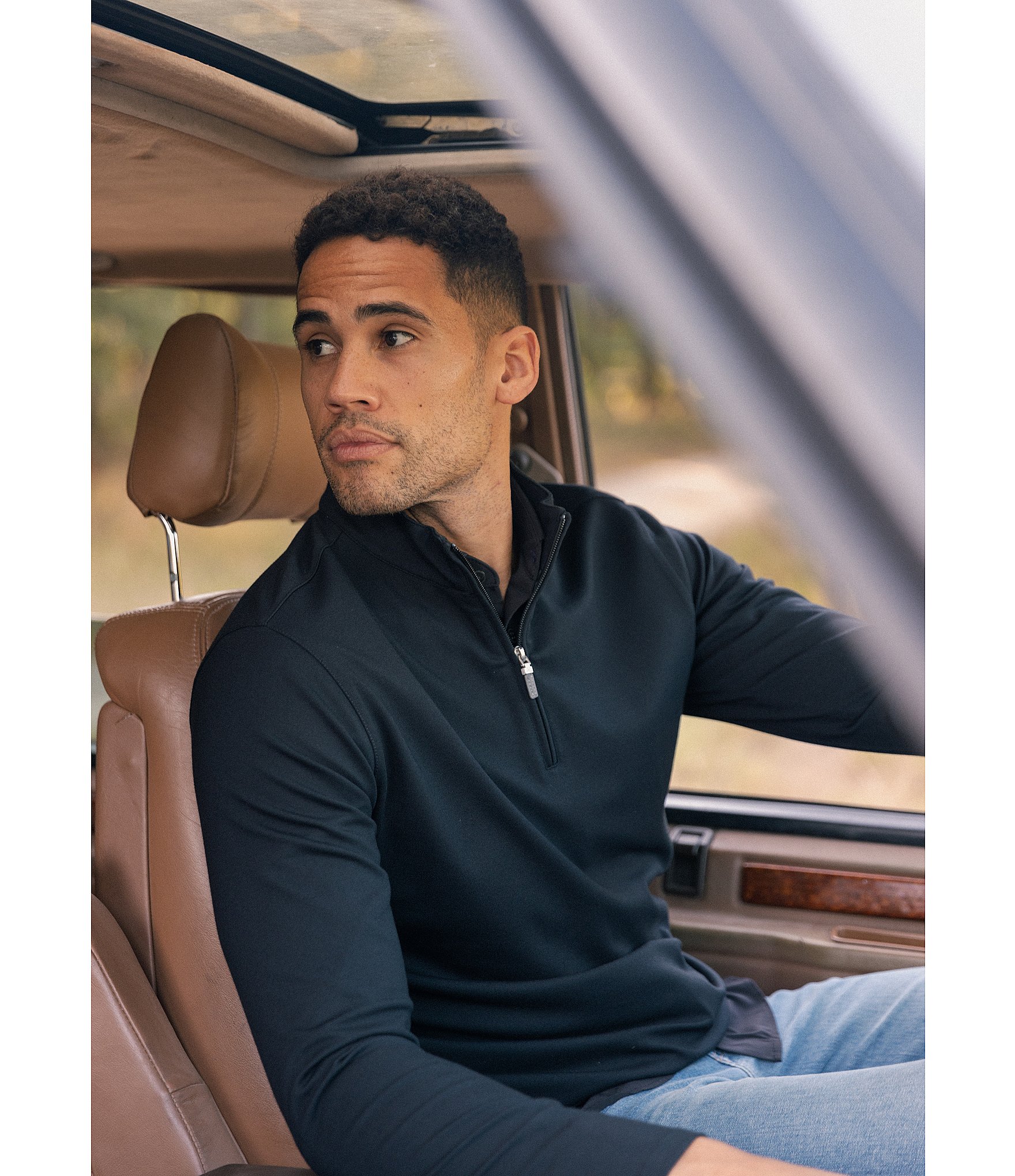 Mizzen+Main Proflex Performance Quarter-Zip Pullover