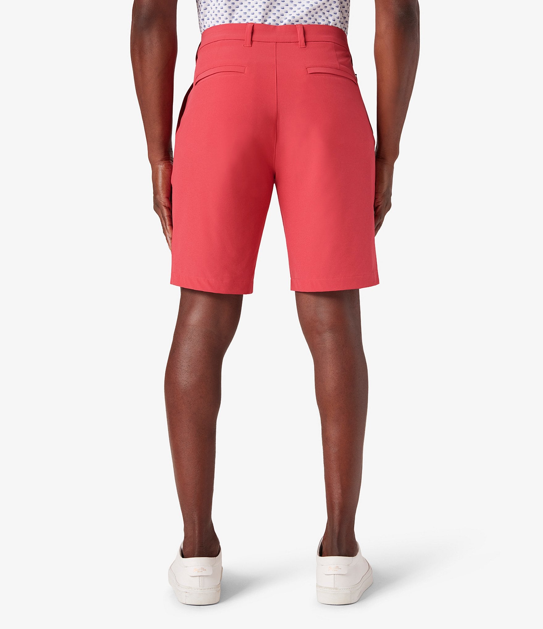 Mizzen+Main Slim Fit Helmsman Performance Stretch 9#double; Inseam Shorts