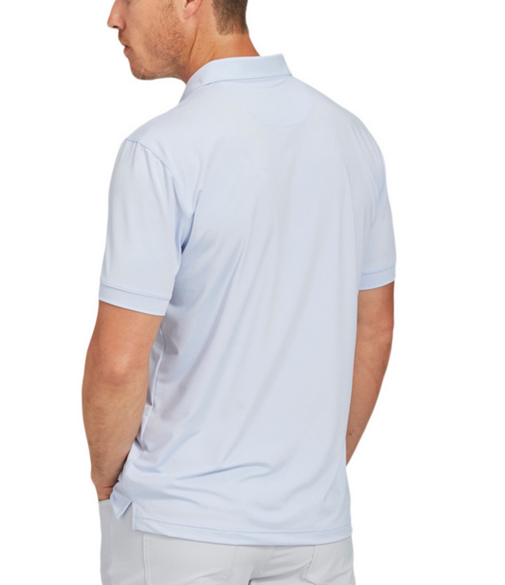 Mizzen+Main Versa Solid Performance Stretch Short Sleeve Polo Shirt