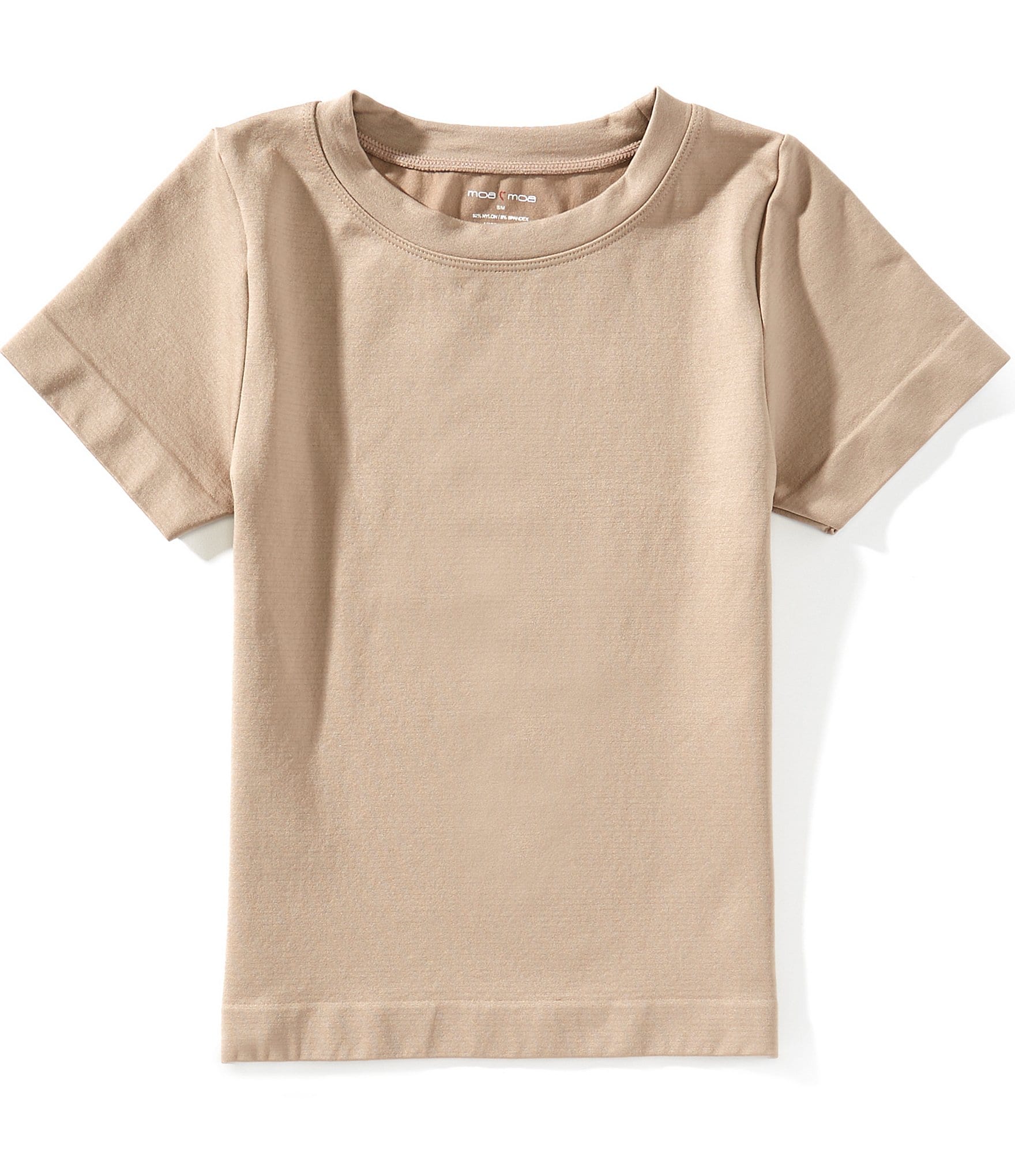 Moa Moa Big Girls Short Sleeve Seamless T-Shirt
