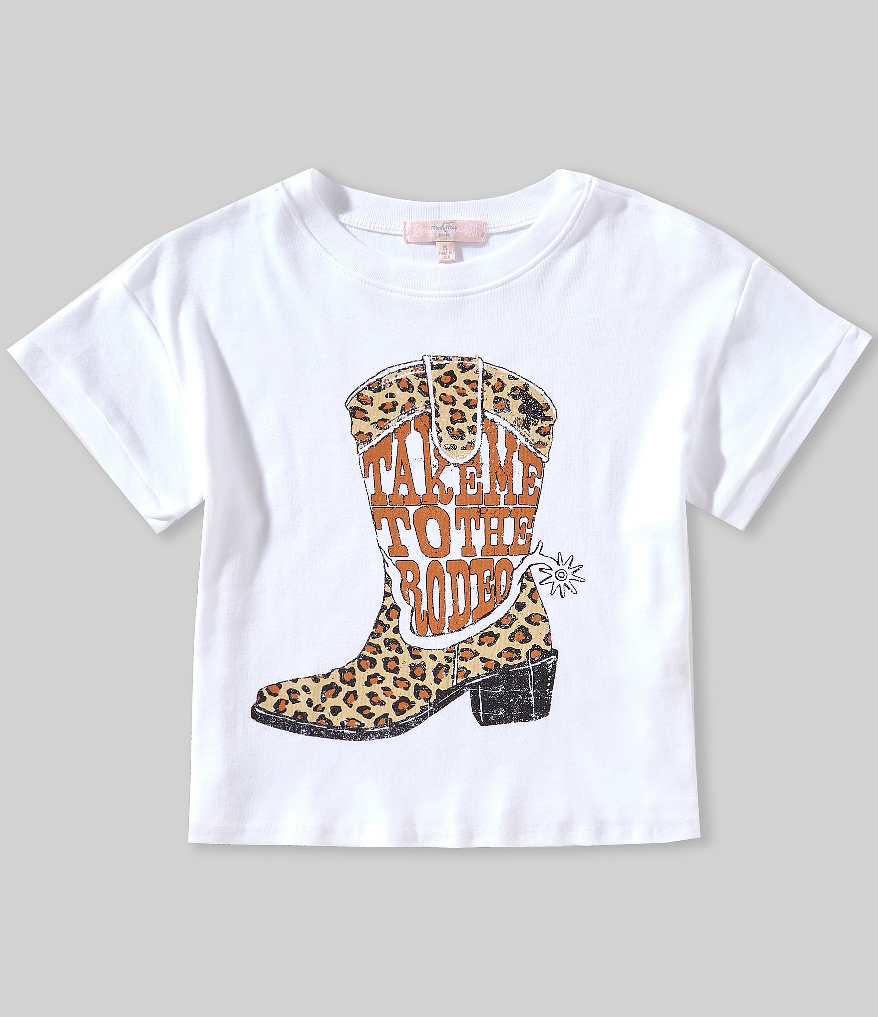 Moa Moa Big Girls Take Me To The Rodeo Western T-Shirt