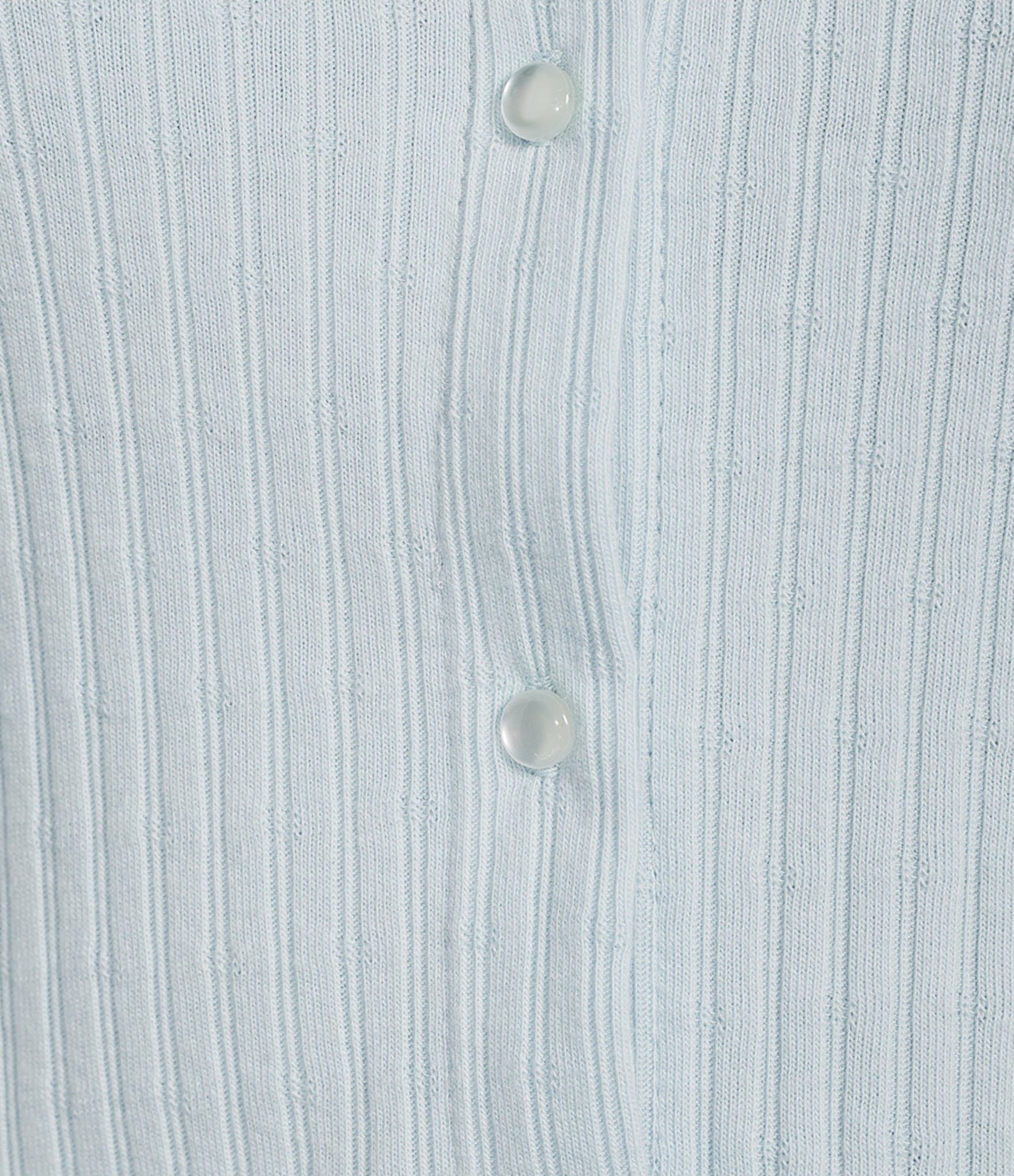 Moa Moa Button Front Long Sleeve Top