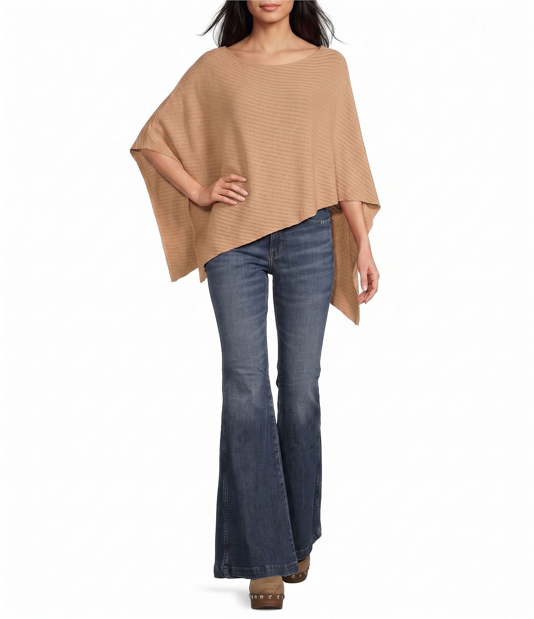 Moa Moa Knit Poncho