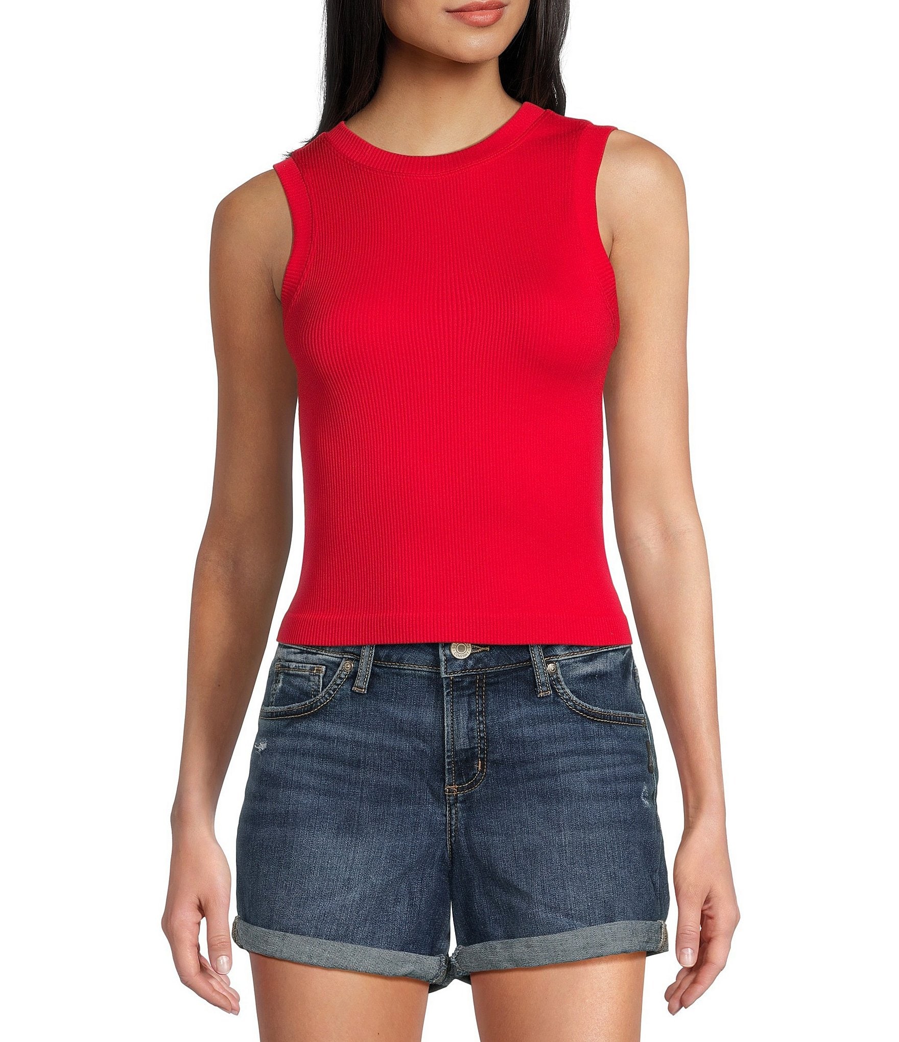 Red Juniors' Camisoles, Tanks & Bandeaus | Dillard's