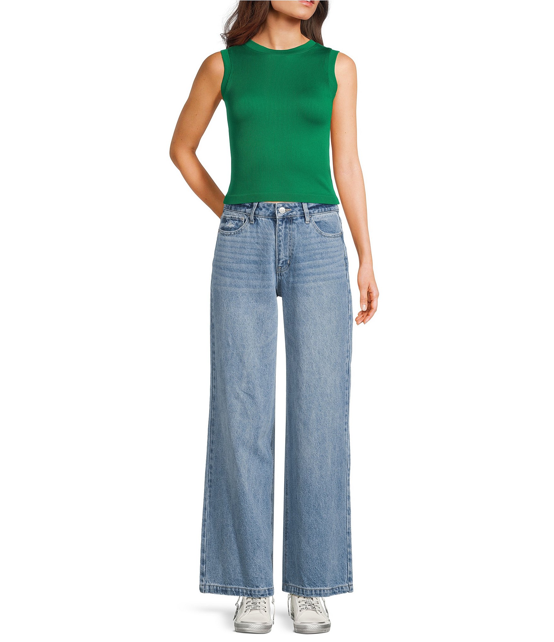 Moa Moa Seamless Rib Tank Top