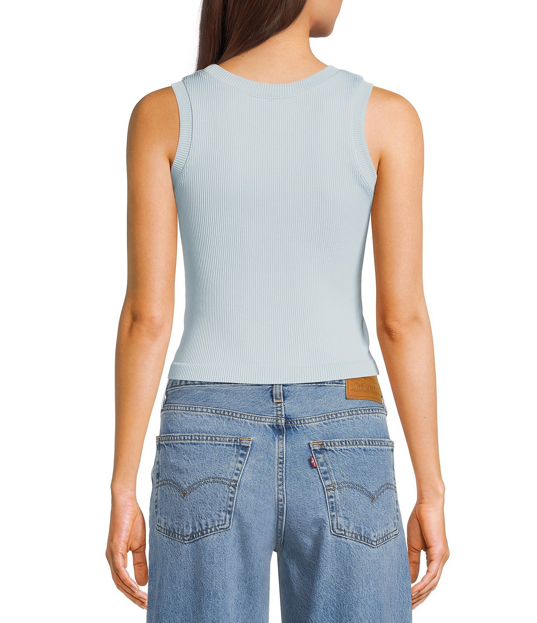Moa Moa Seamless Rib Tank Top