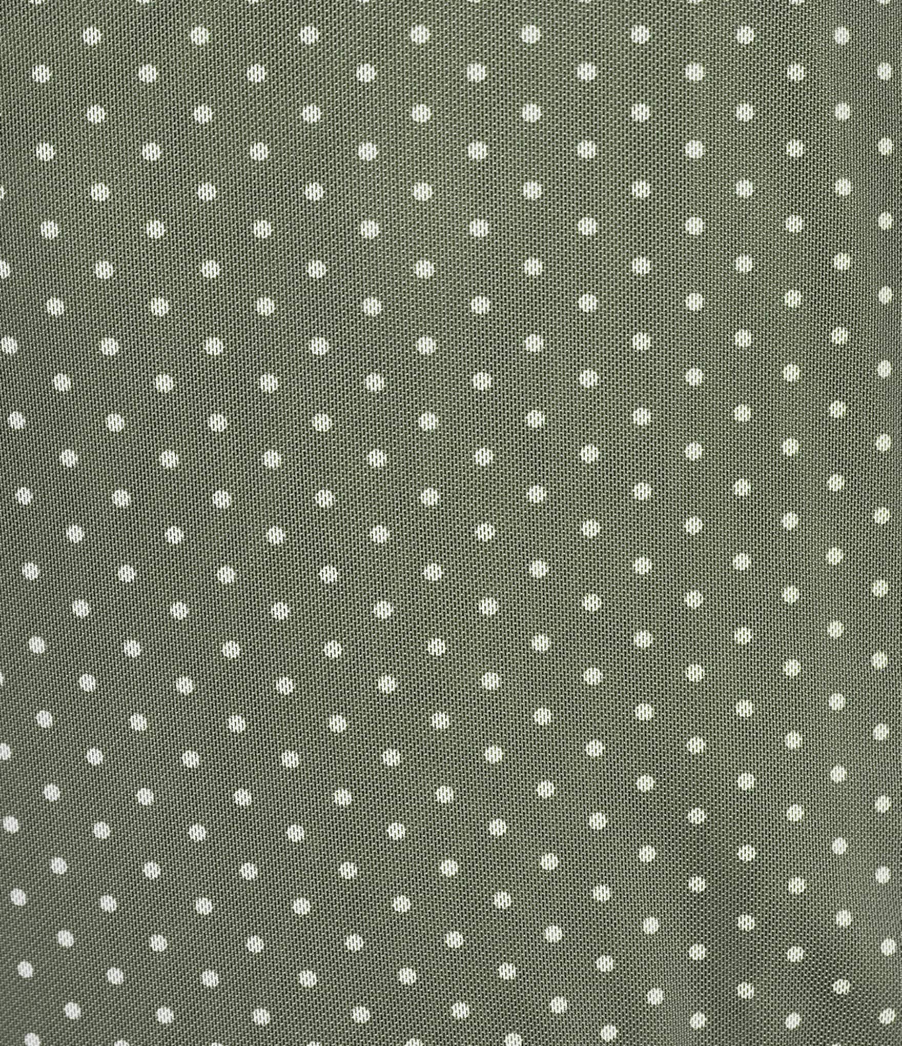 Moa Moa Small Polka Dot Print Mesh Side Tie Dress