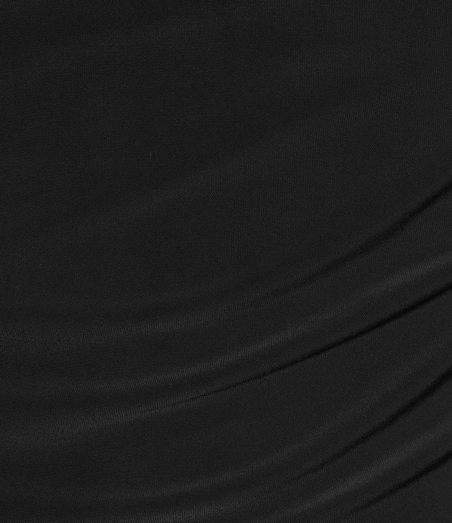 Moa Moa Strapless Lace Trim Top