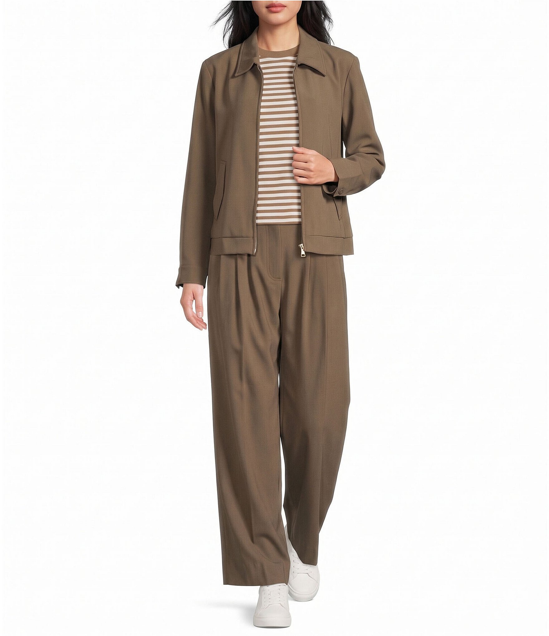 Mod Ref Pleated Pants