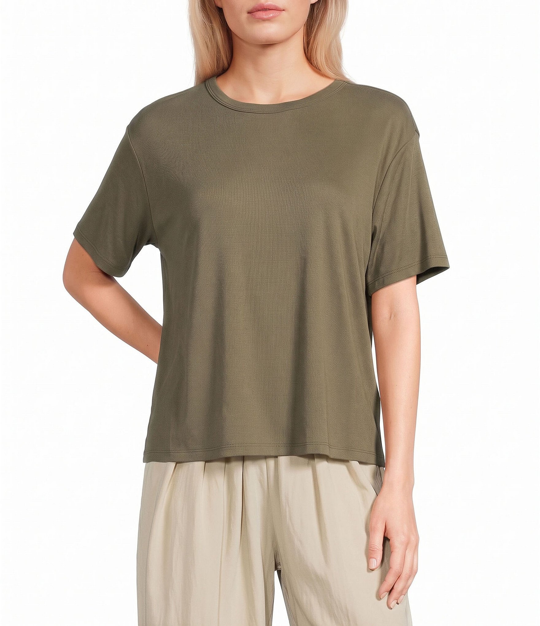 Mod Ref Solid Crew Neck T-Shirt