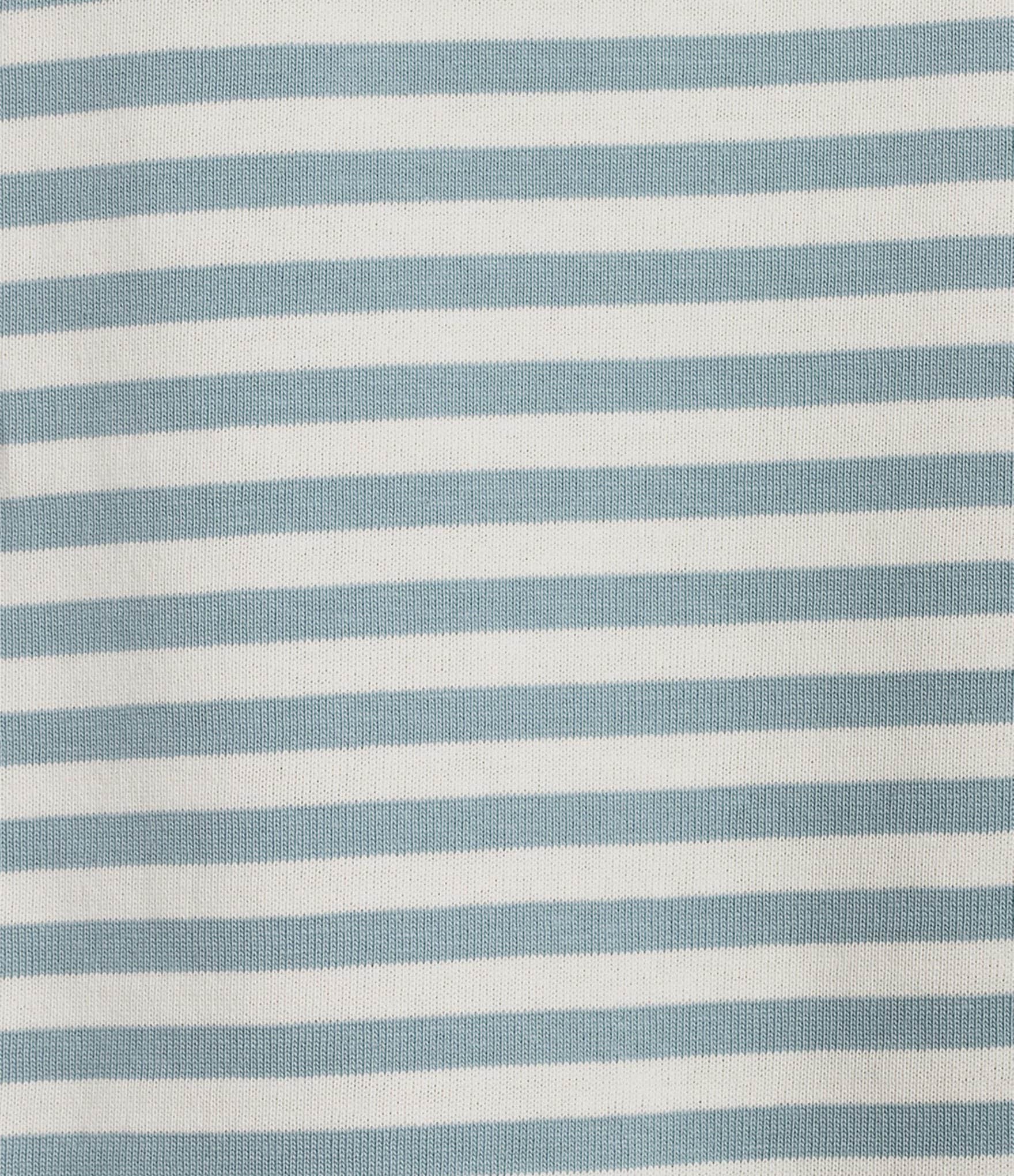 Mod Ref Stripped Knit Crew T-Shirt