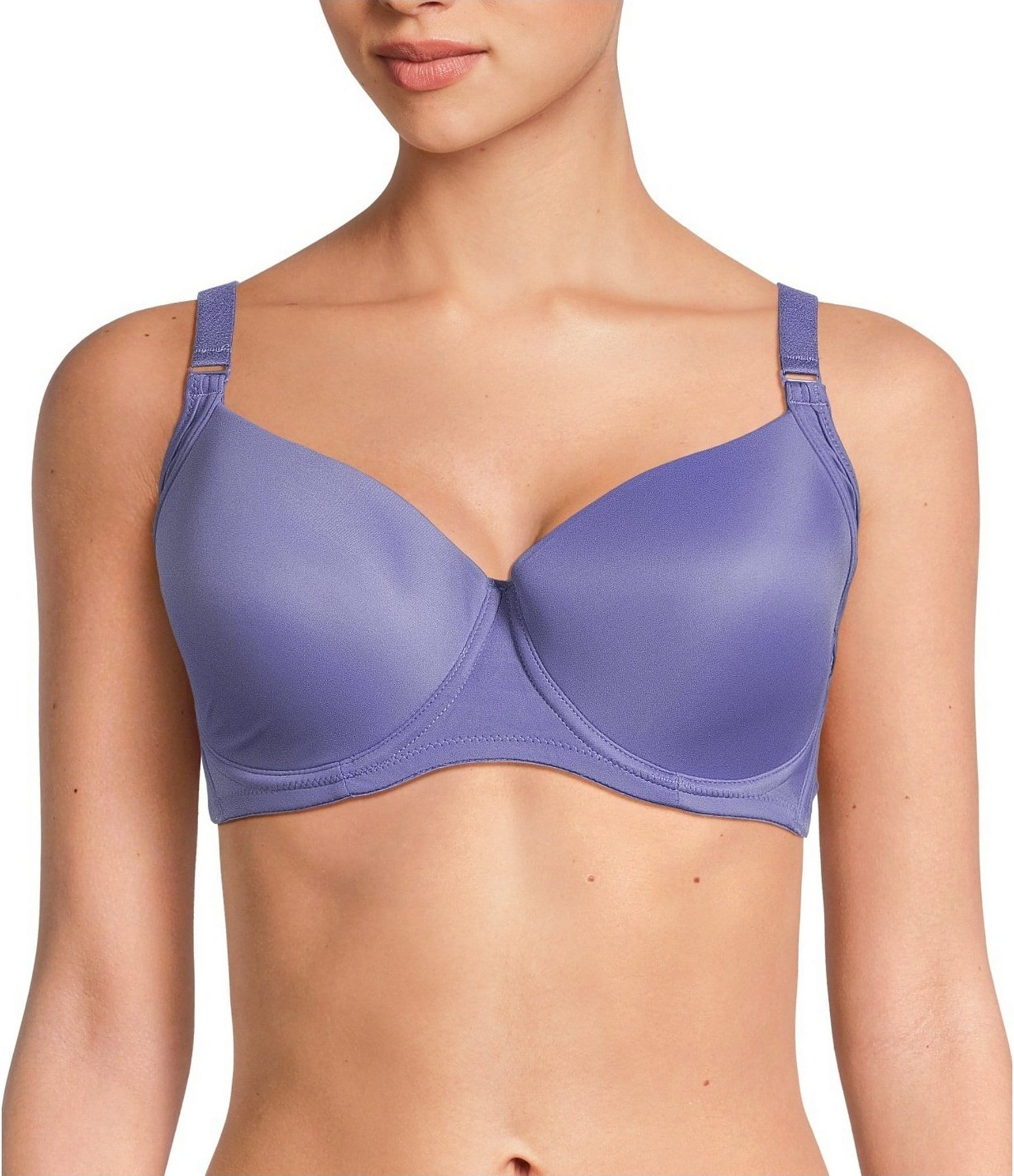 Women's Breathable Anti Sagging Breast Push Up Bra Pattern V