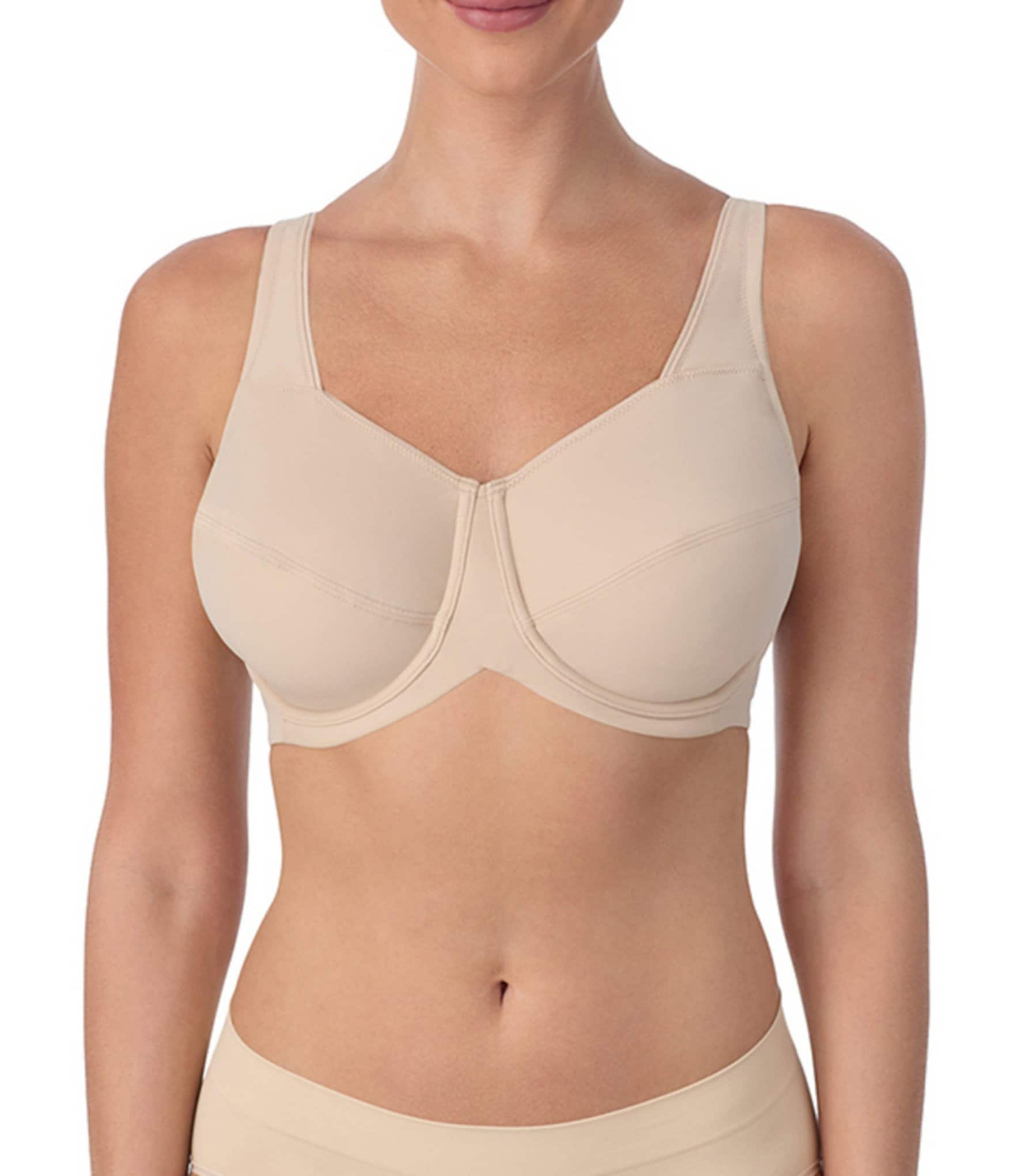 Modern Movement Full-Coverage Contour U-Back Microfiber Underwire Bra