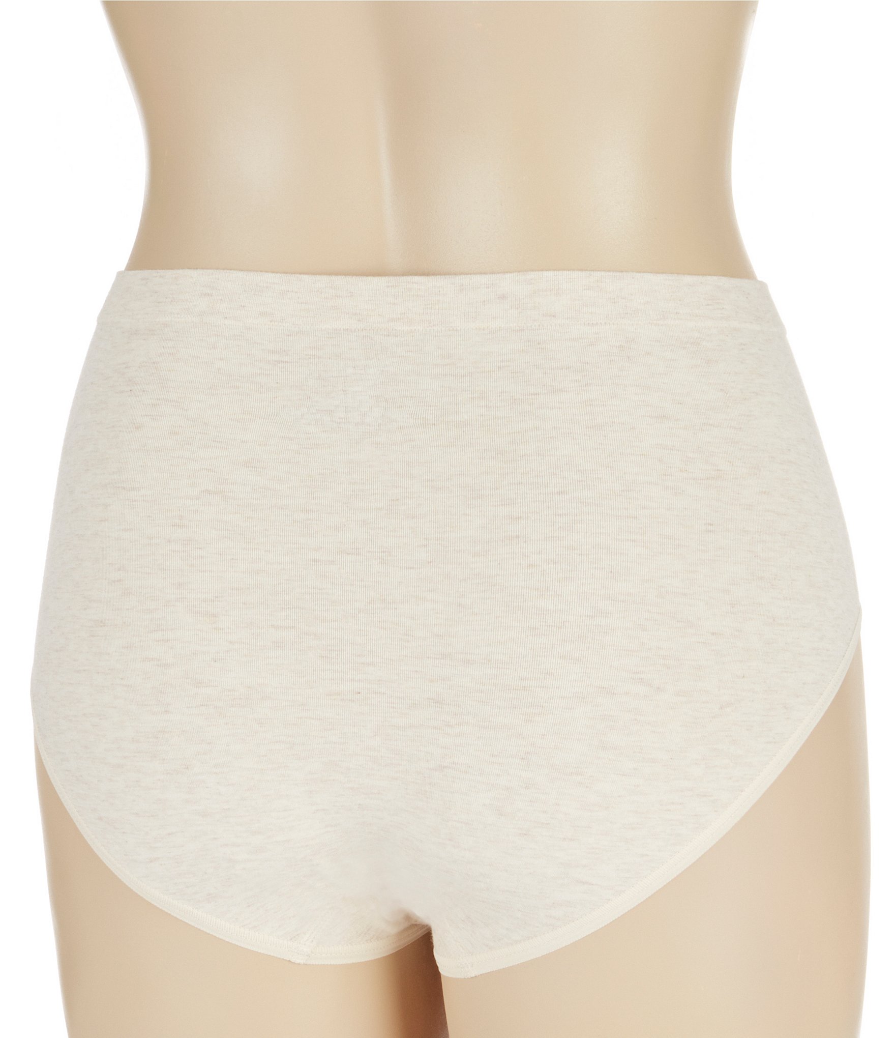 Modern Movement Heather Cotton Blend Seamless Brief