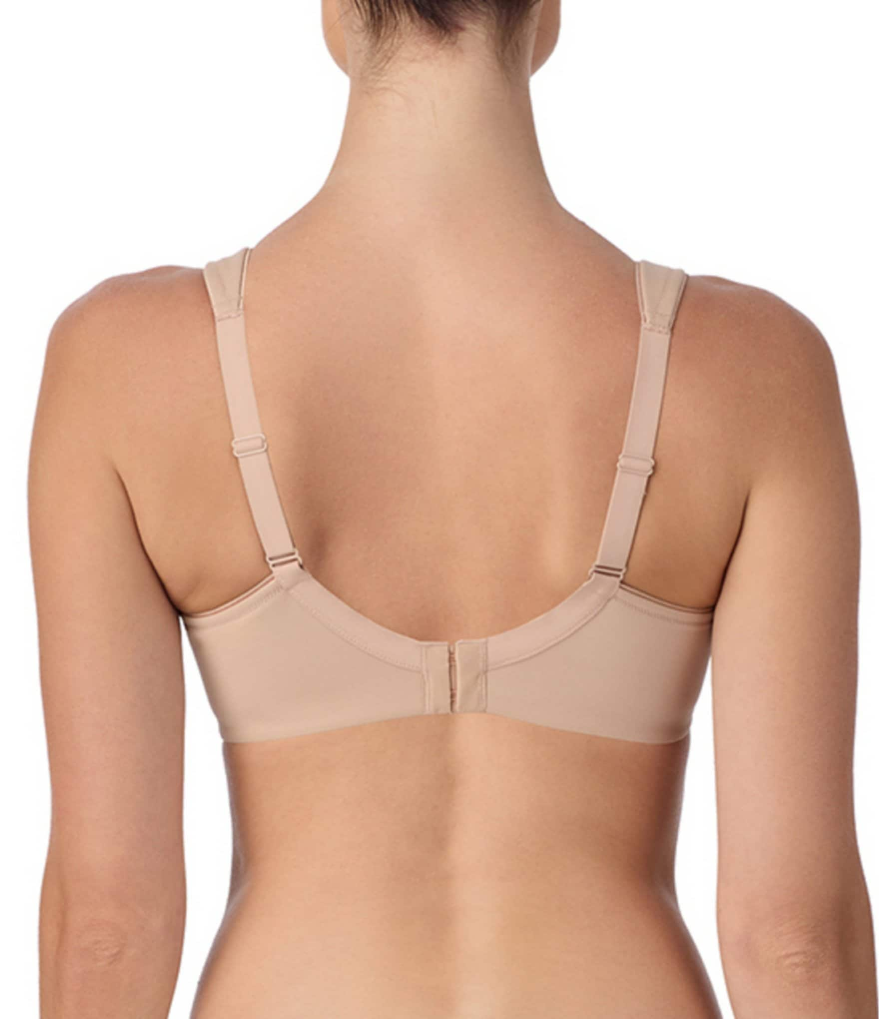 Modern Movement Hidden Comfort Lace Center Minimizer Bra