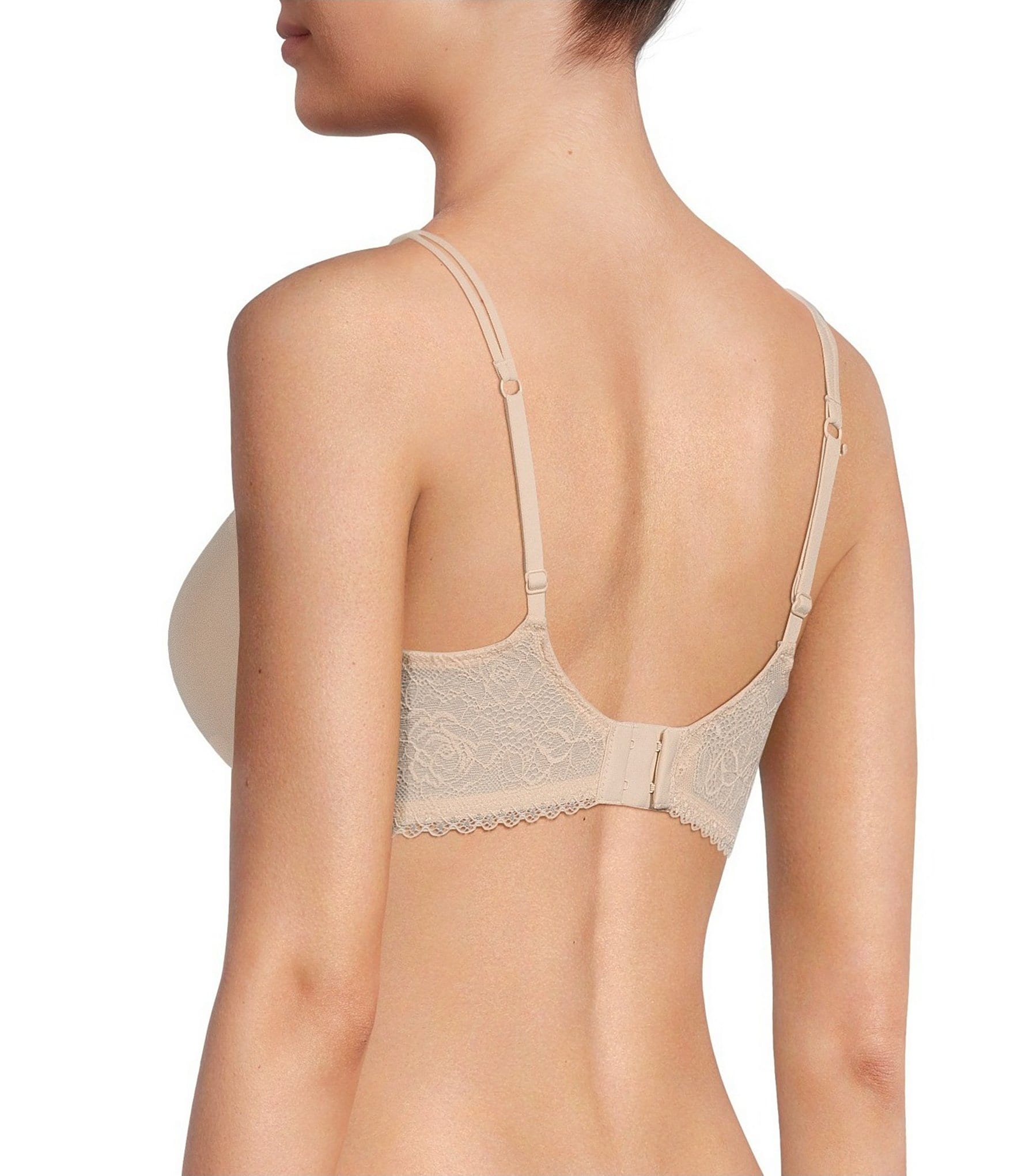 Modern Movement Lace Wing Push-Up Bra