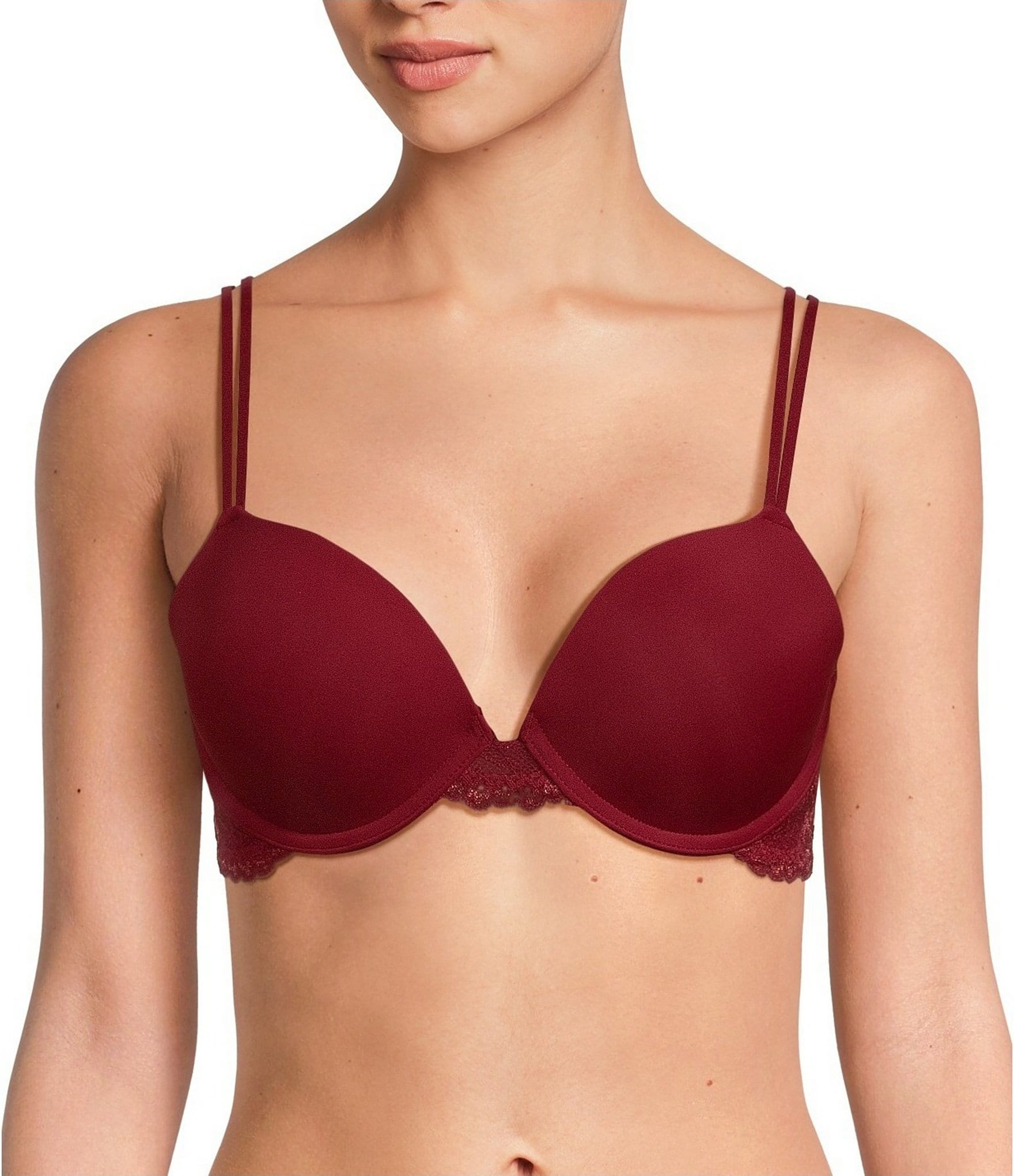 Modern Movement Lurex Lace Wing Push-Up Bra | Dillard's