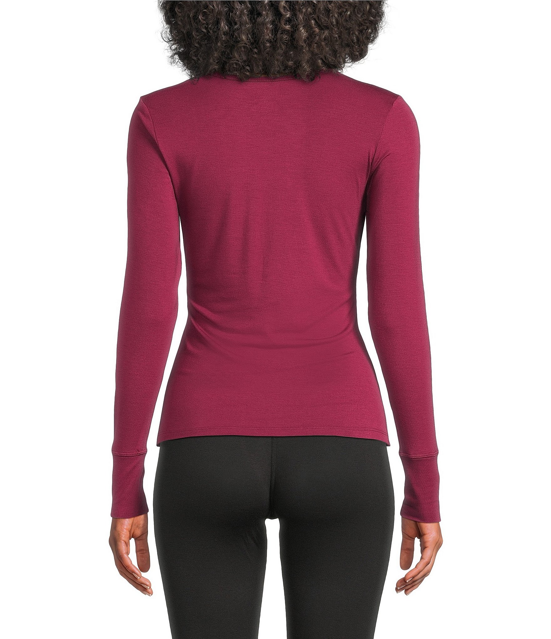 Modern Movement Warmwear Long Sleeve Scoop Neck Top