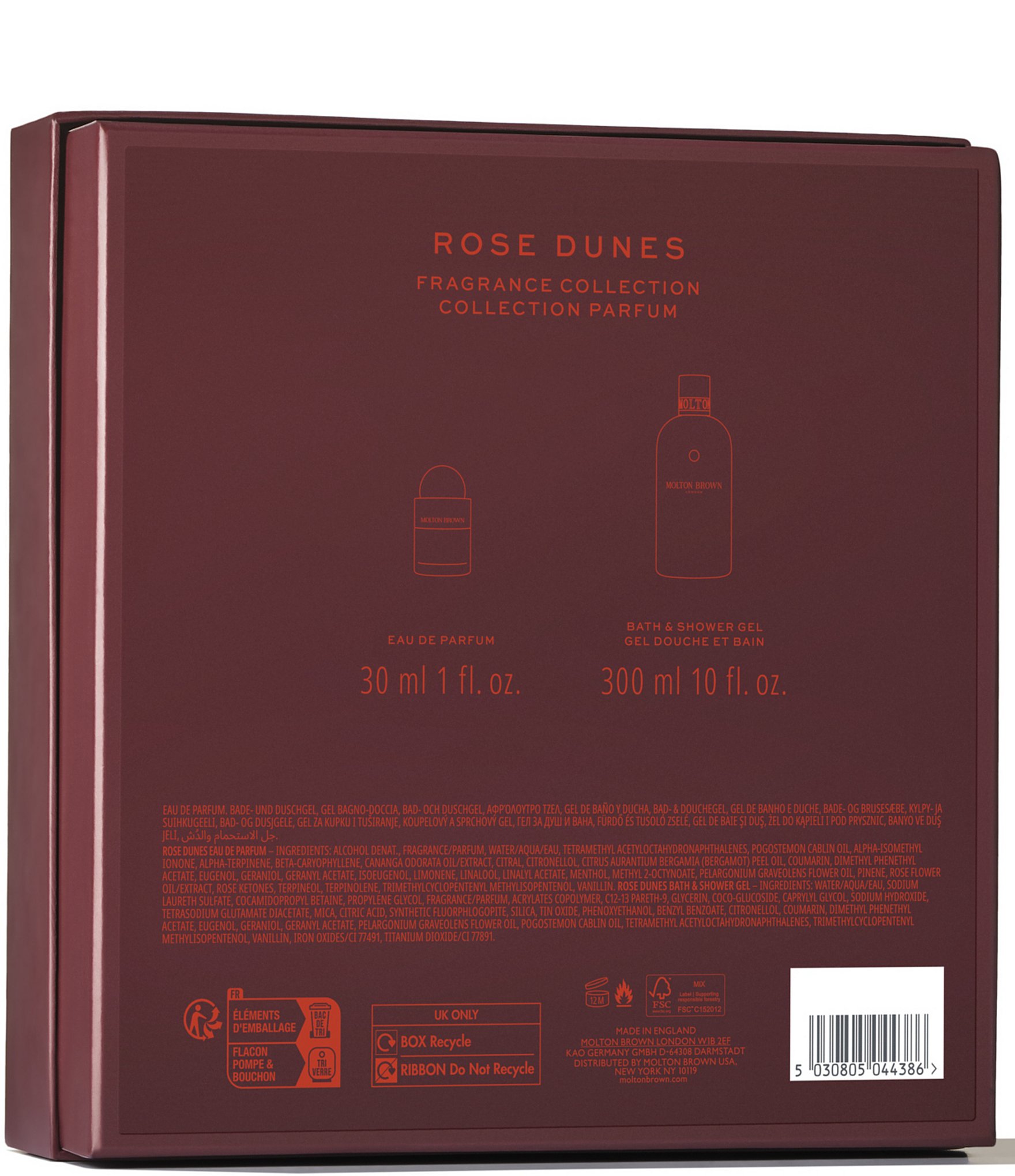 Molton Brown Rose Dunes Fragrance Collection Holiday Set