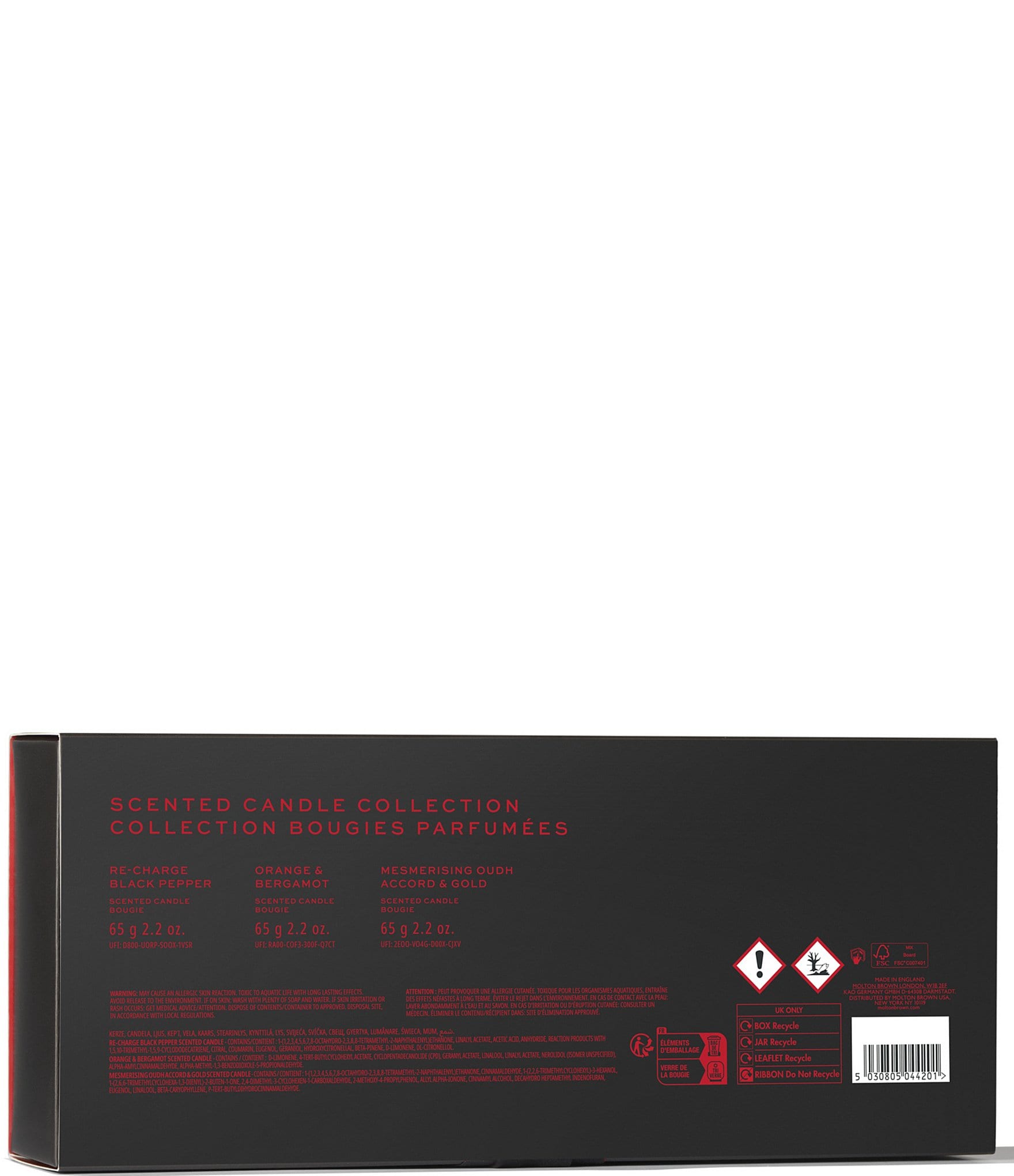Molton Brown Scented Candle Collection Holiday Set