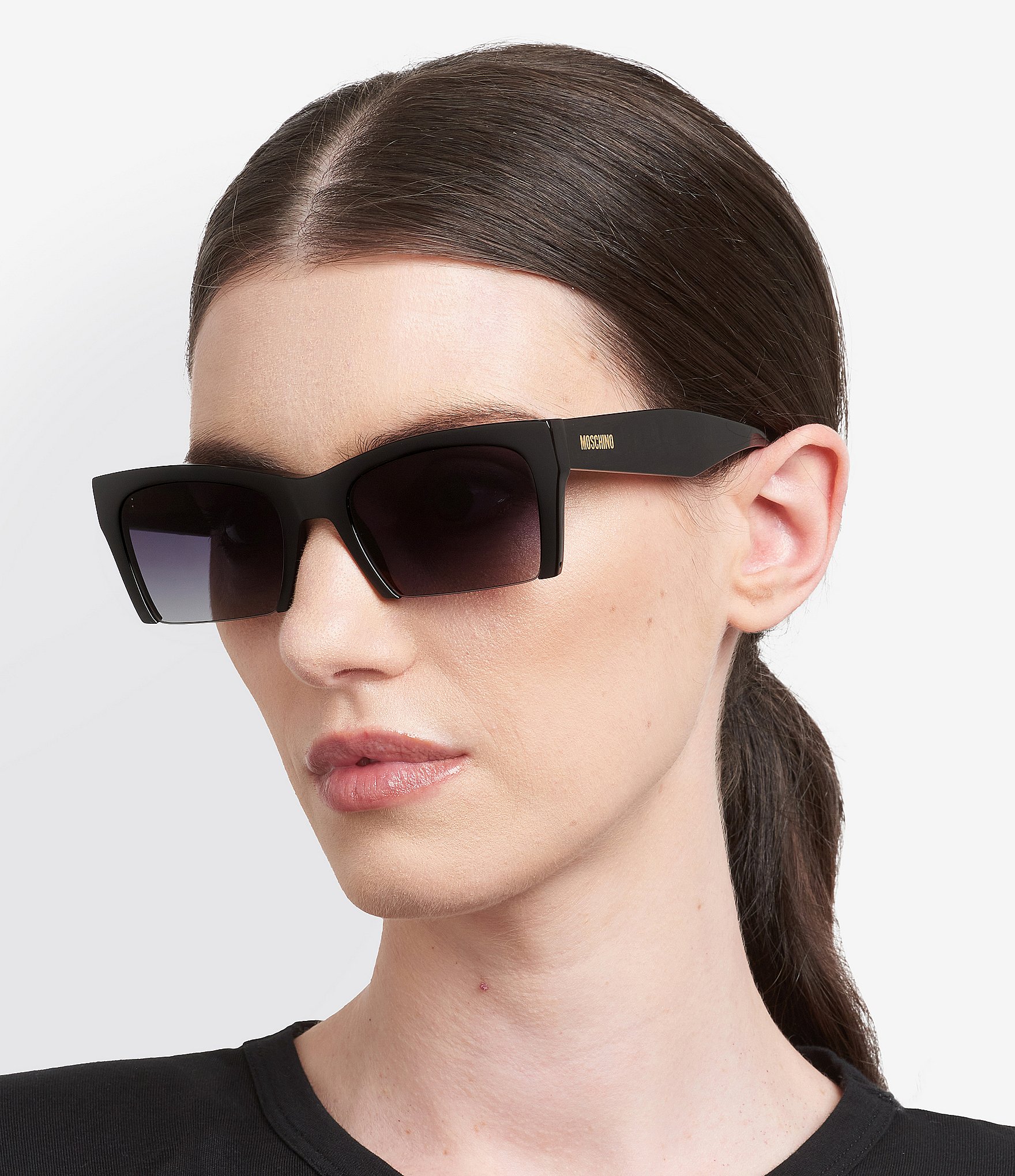 Moschino Women's MOS196/S 53mm Rectangle Sunglasses