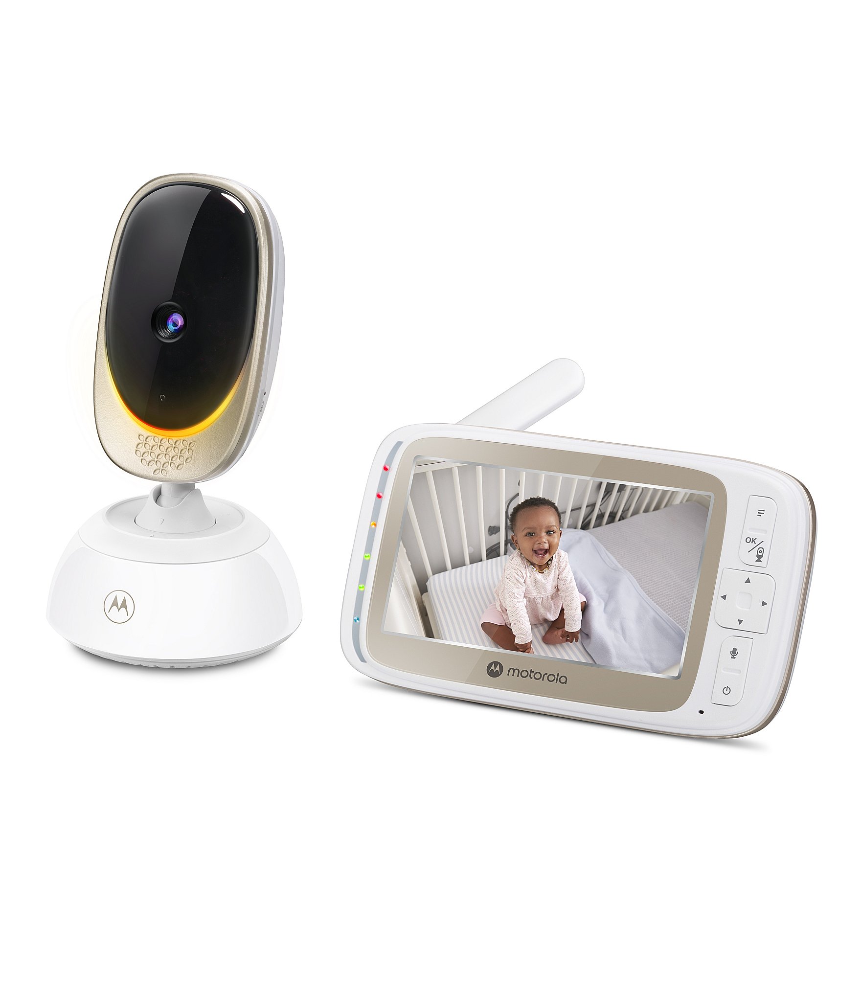 Motorola VM85 Connect 5#double; Connected Motorized Pan 720p Video Baby Monitor