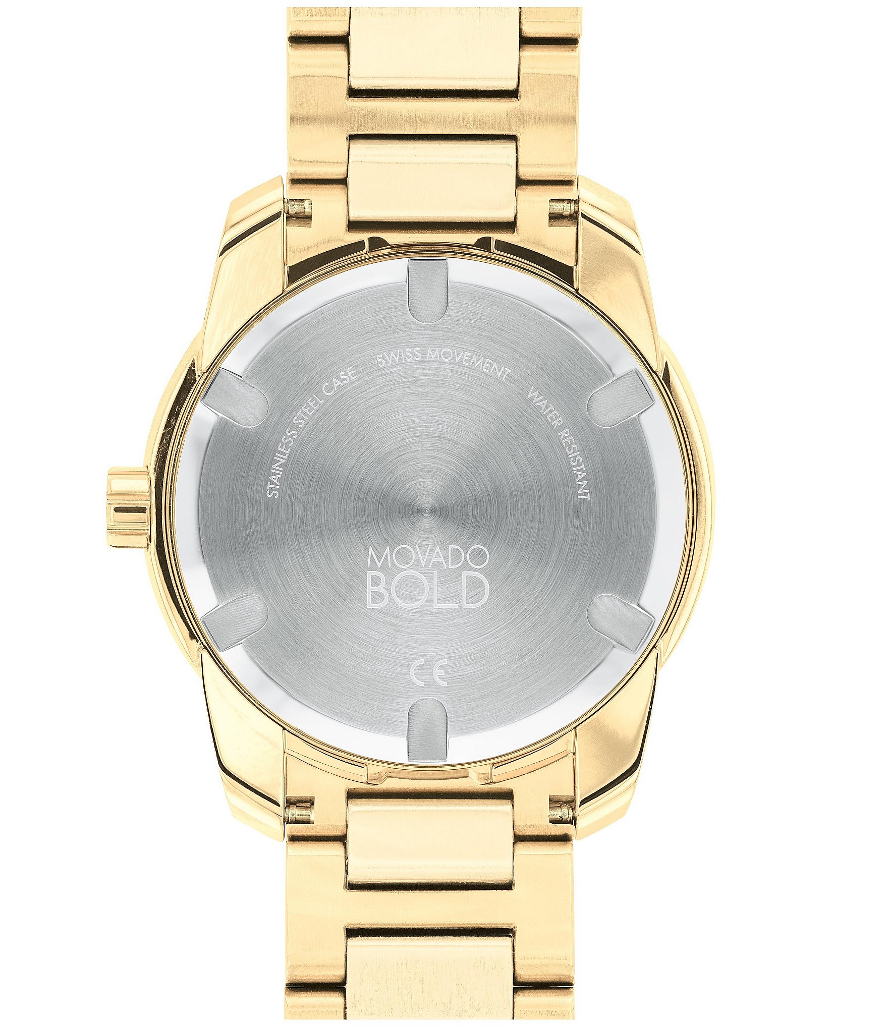 Movado BOLD Men's Verso Gold-Tone Bracelet Watch