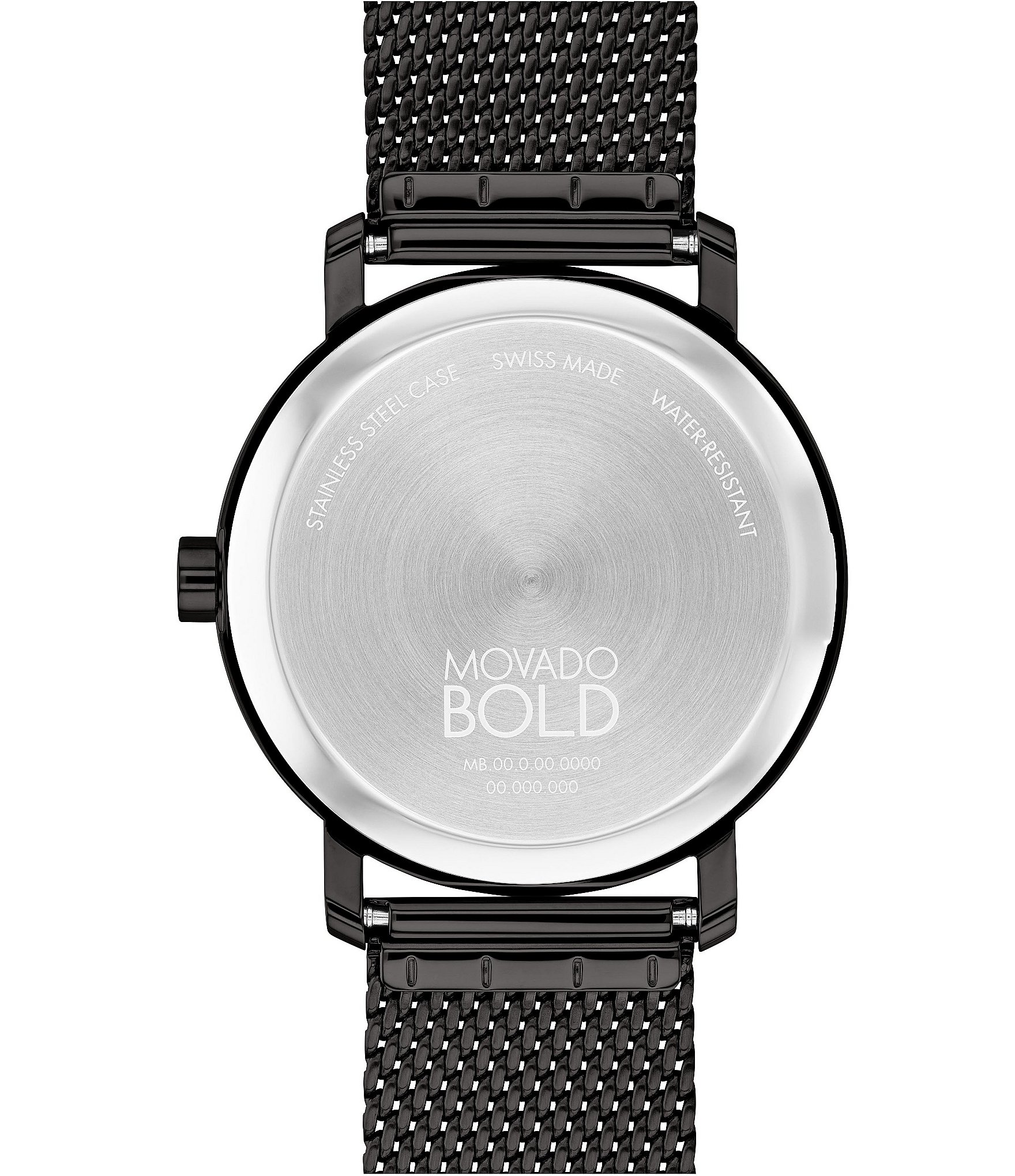 Movado Bold Men's Evolution Black Quartz Analog 2.0 M Watch