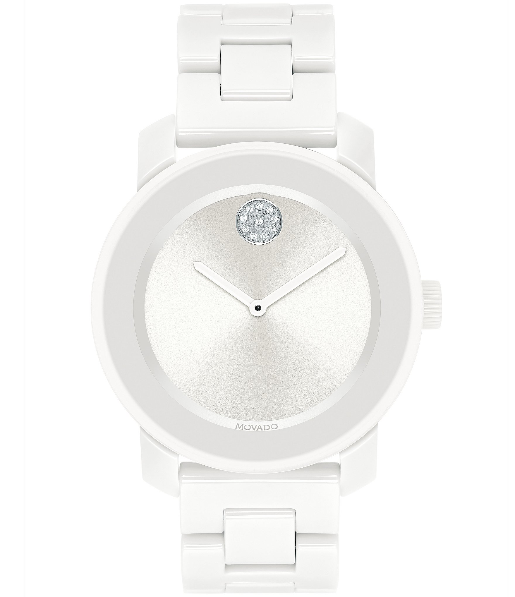 White movado watch clearance men's