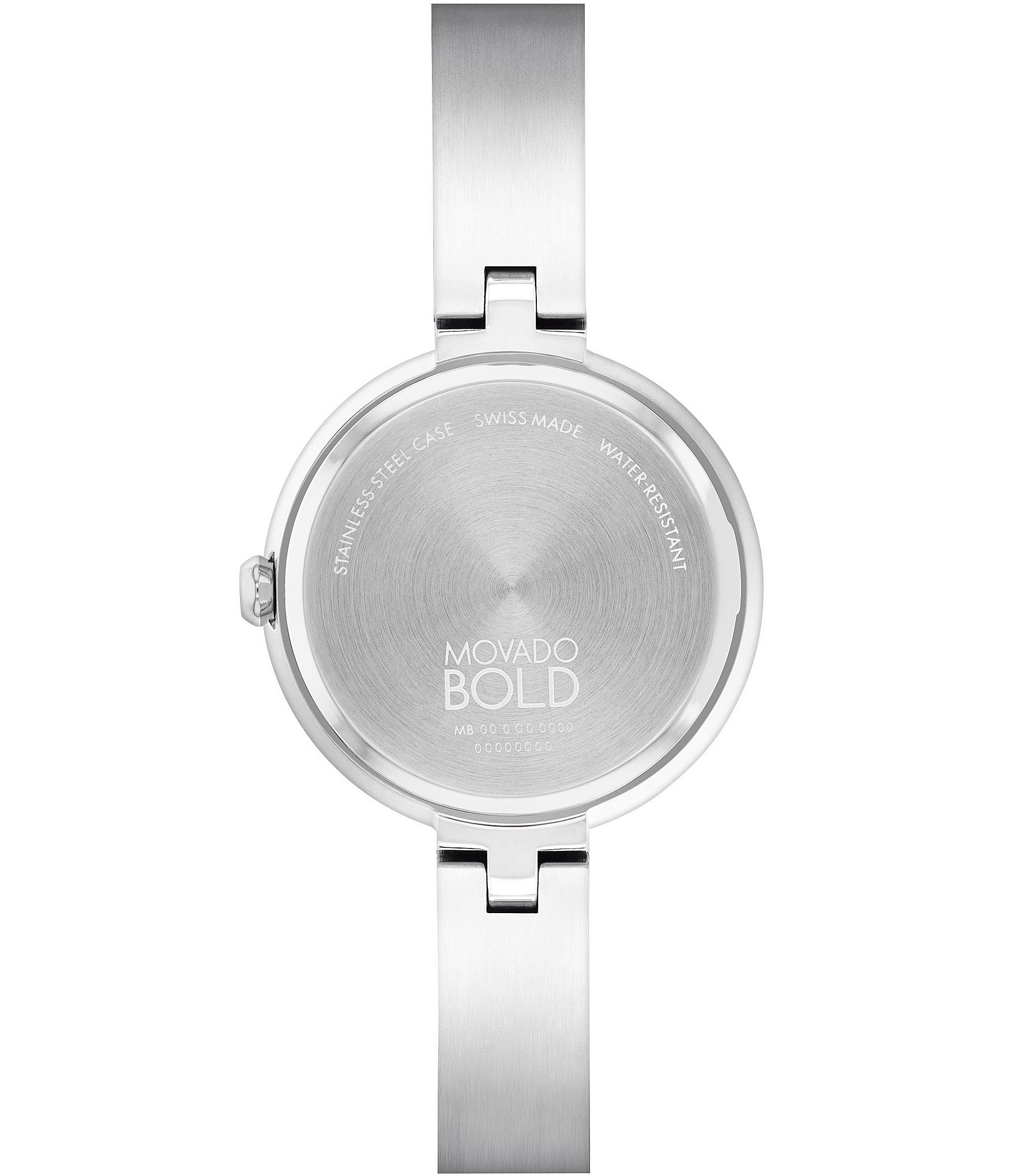 Movado Bold Women's Quartz Analog Stainless Steel Bangle Watch