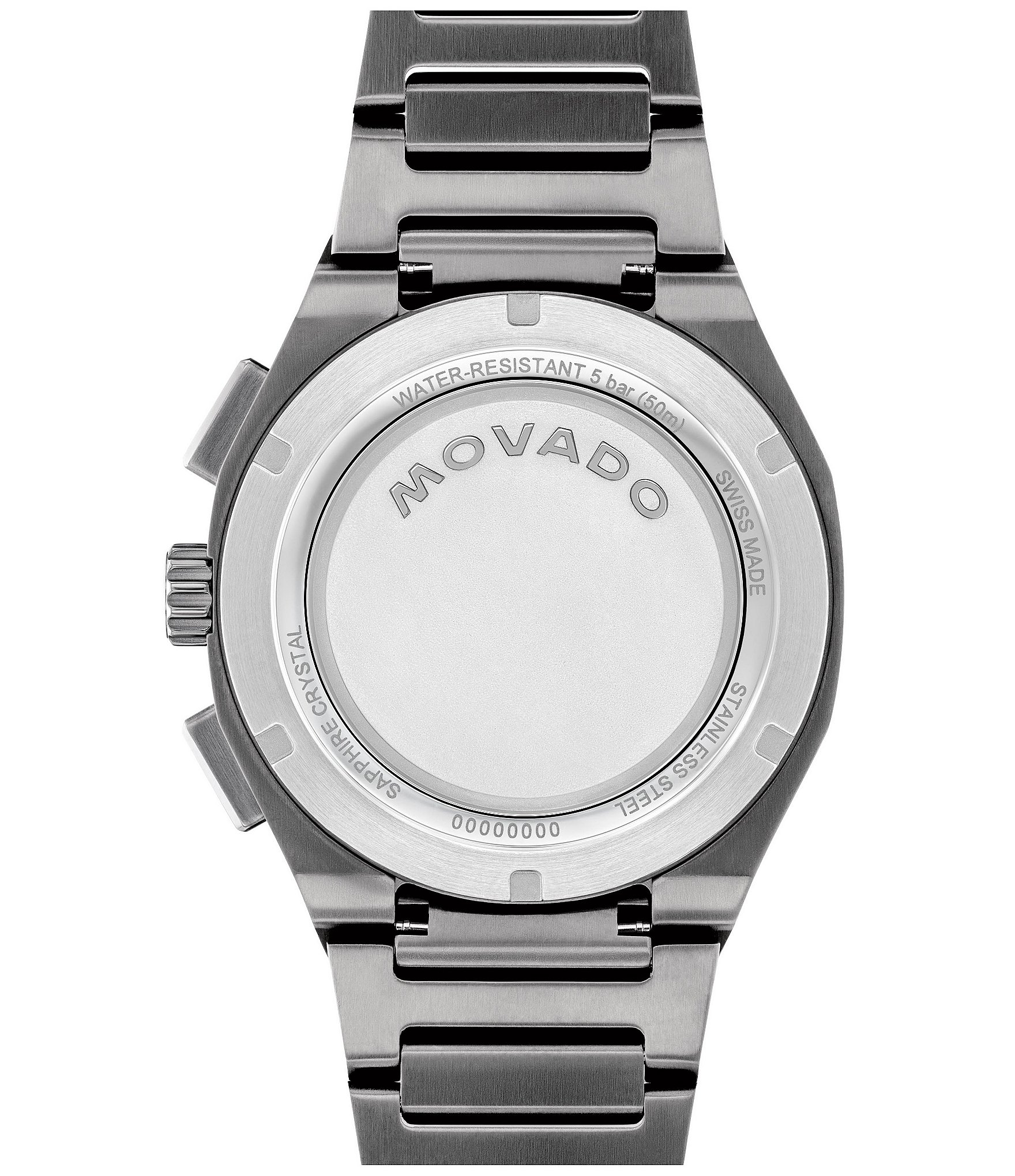 Movado Men's Centurion Quartz Chronograph Stainless Steel Watch