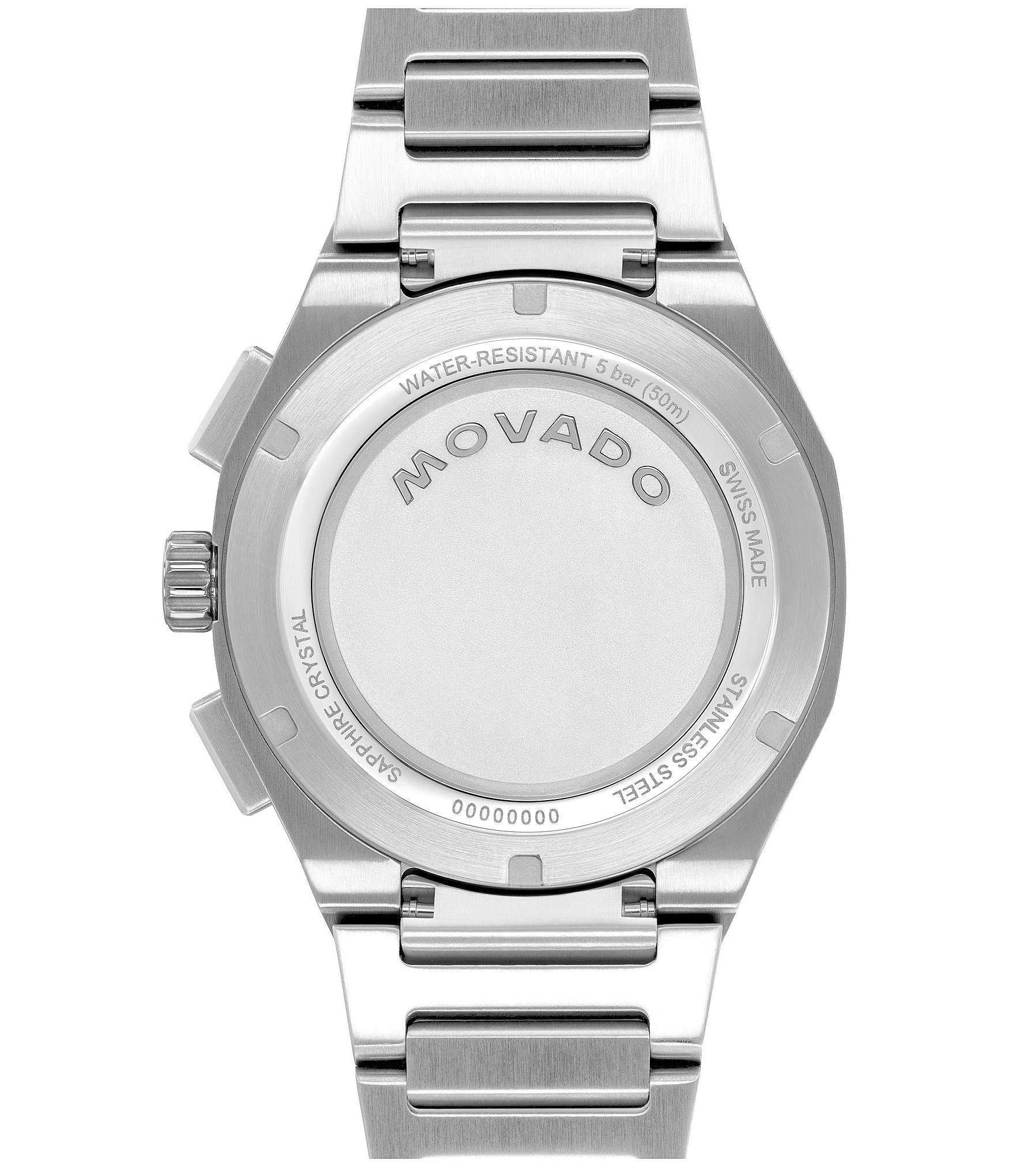 Movado Men's Centurion Quartz Chronograph Stainless Steel Watch