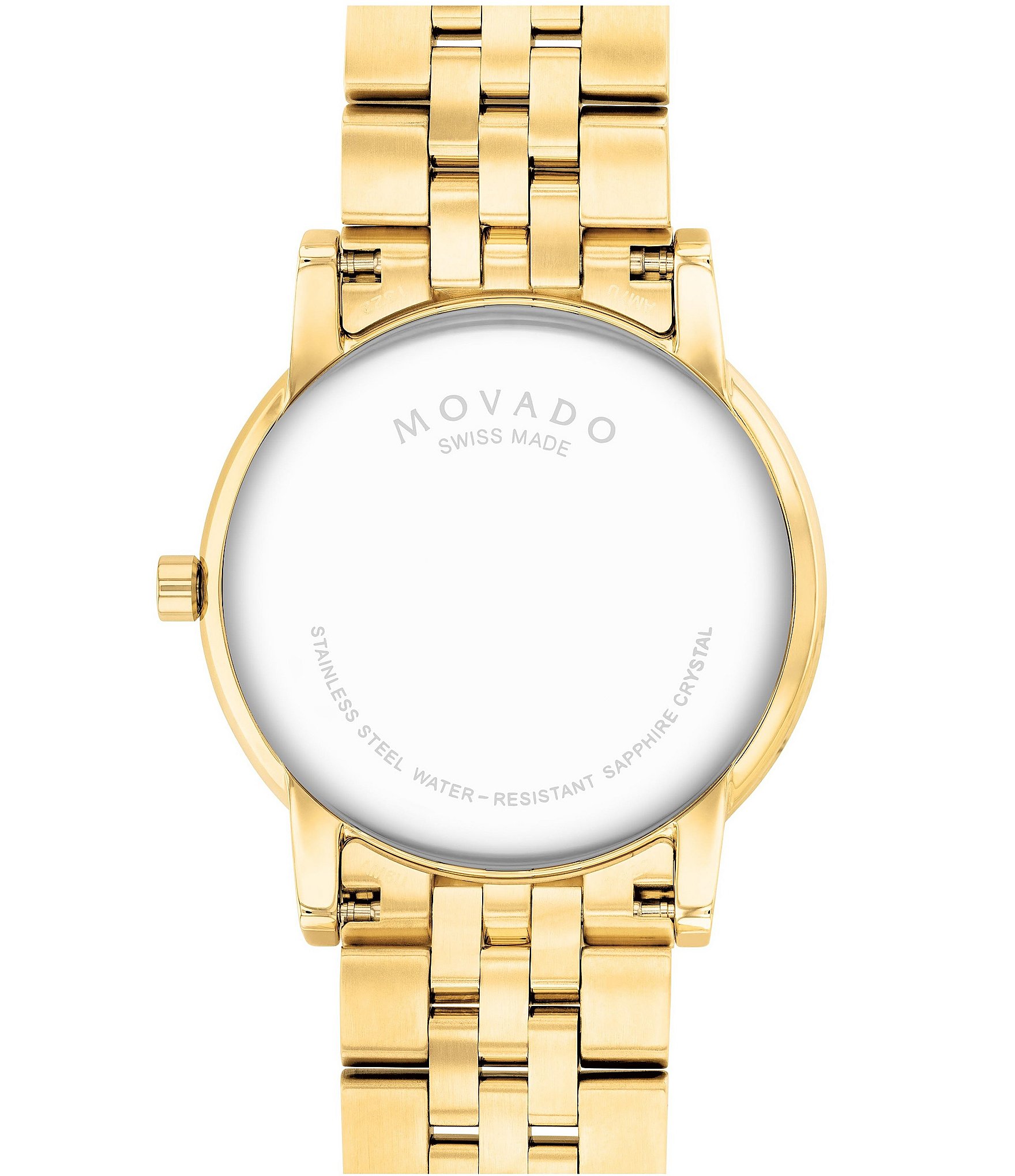 Movado Men's Museum Classic Quartz Analog Gold Stainless Steel Bracelet Watch