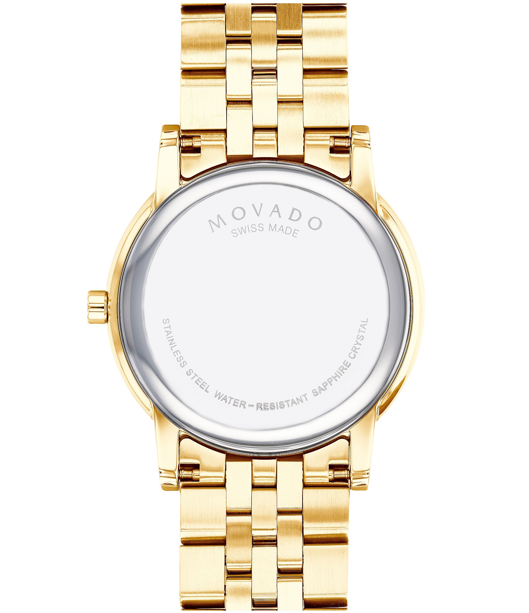 Movado Museum Classic Gold-Toned Link Bracelet Watch