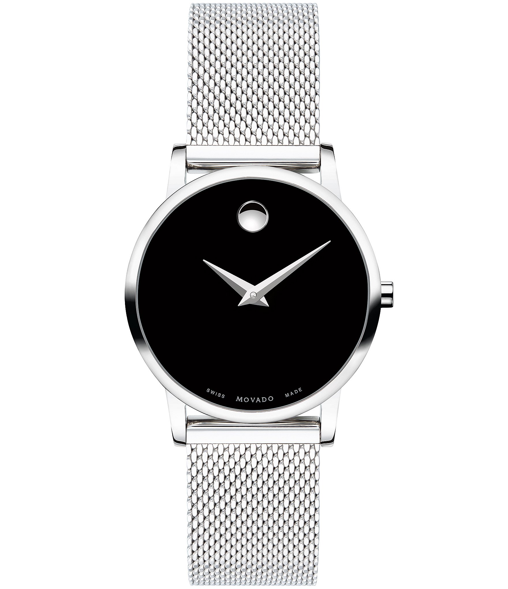 Movado Museum Classic Stainless Steel Black Watch